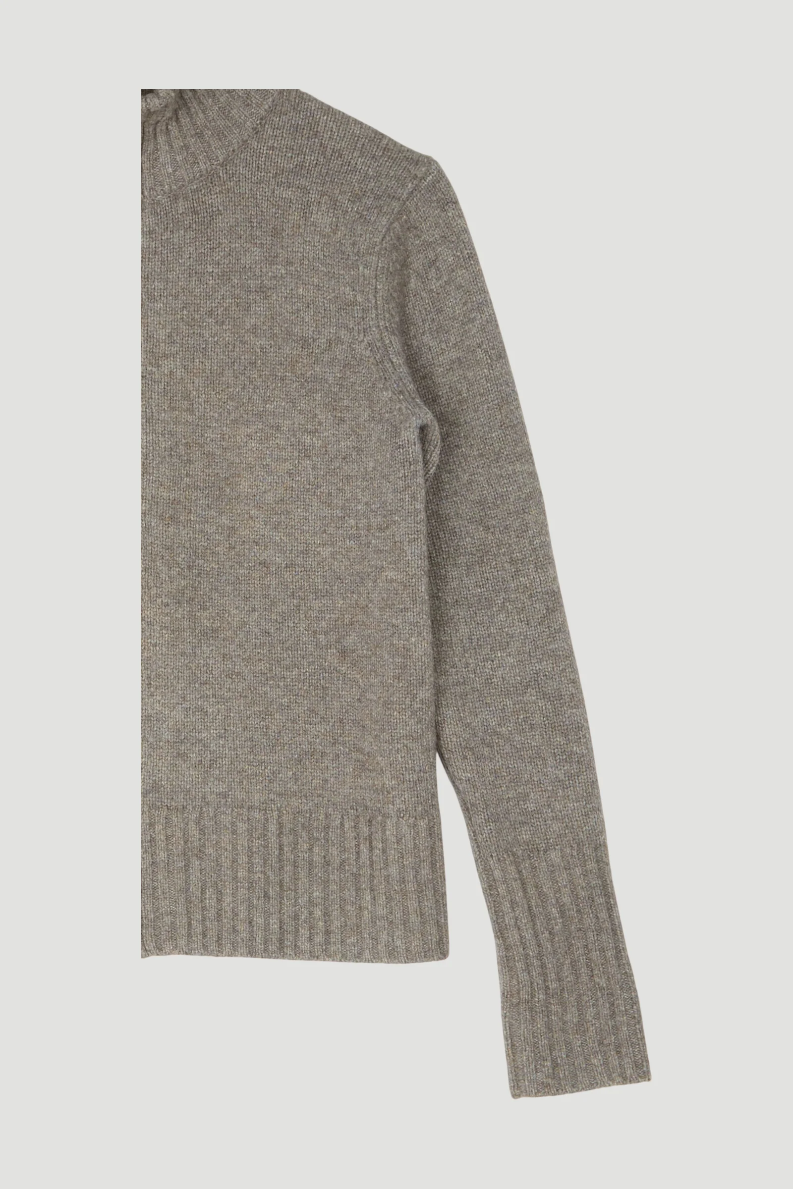 Secondhand Strickjacke aus Schur- und Yakwolle - Image 3