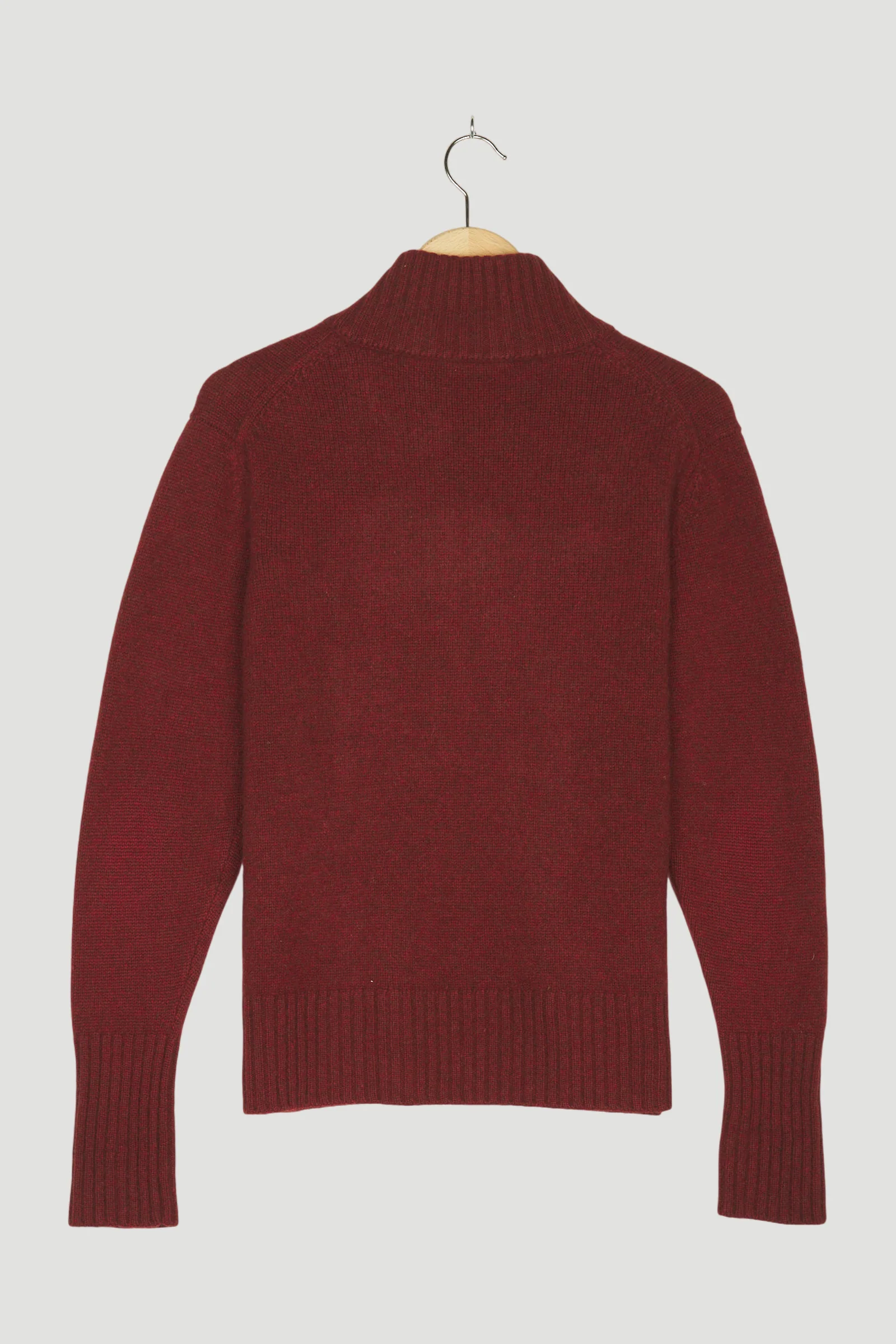 Secondhand Strickjacke aus Schur- und Yakwolle - Image 5