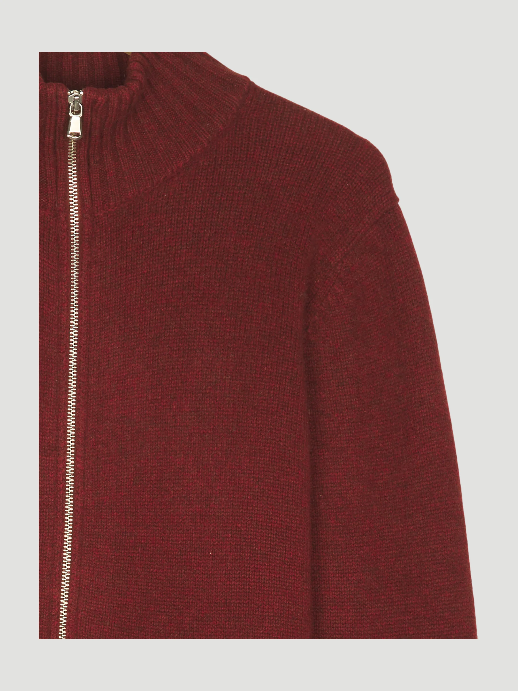 Secondhand Strickjacke aus Schur- und Yakwolle - Image 6