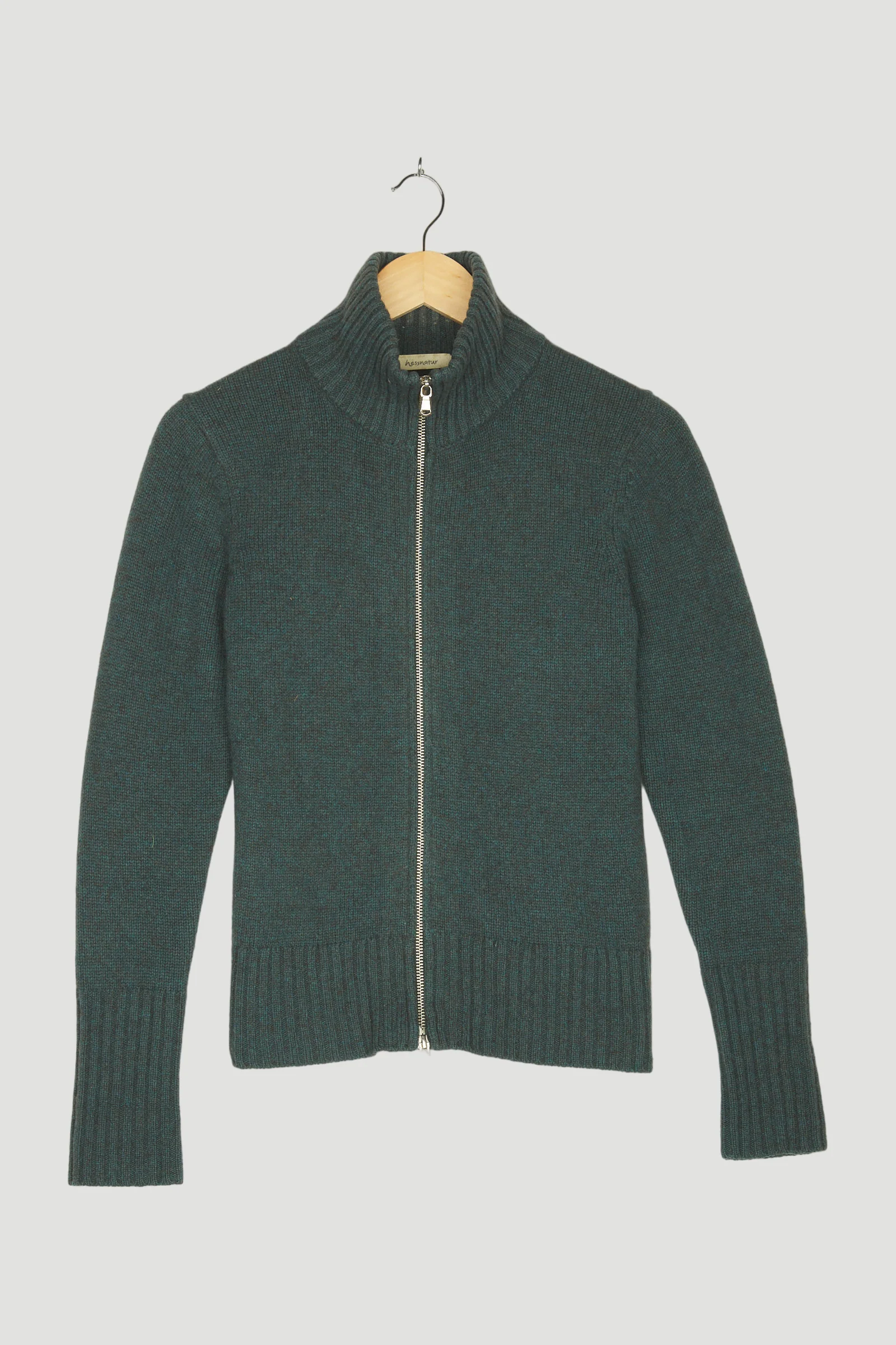 Secondhand Strickjacke aus Schur- und Yakwolle - Image 7