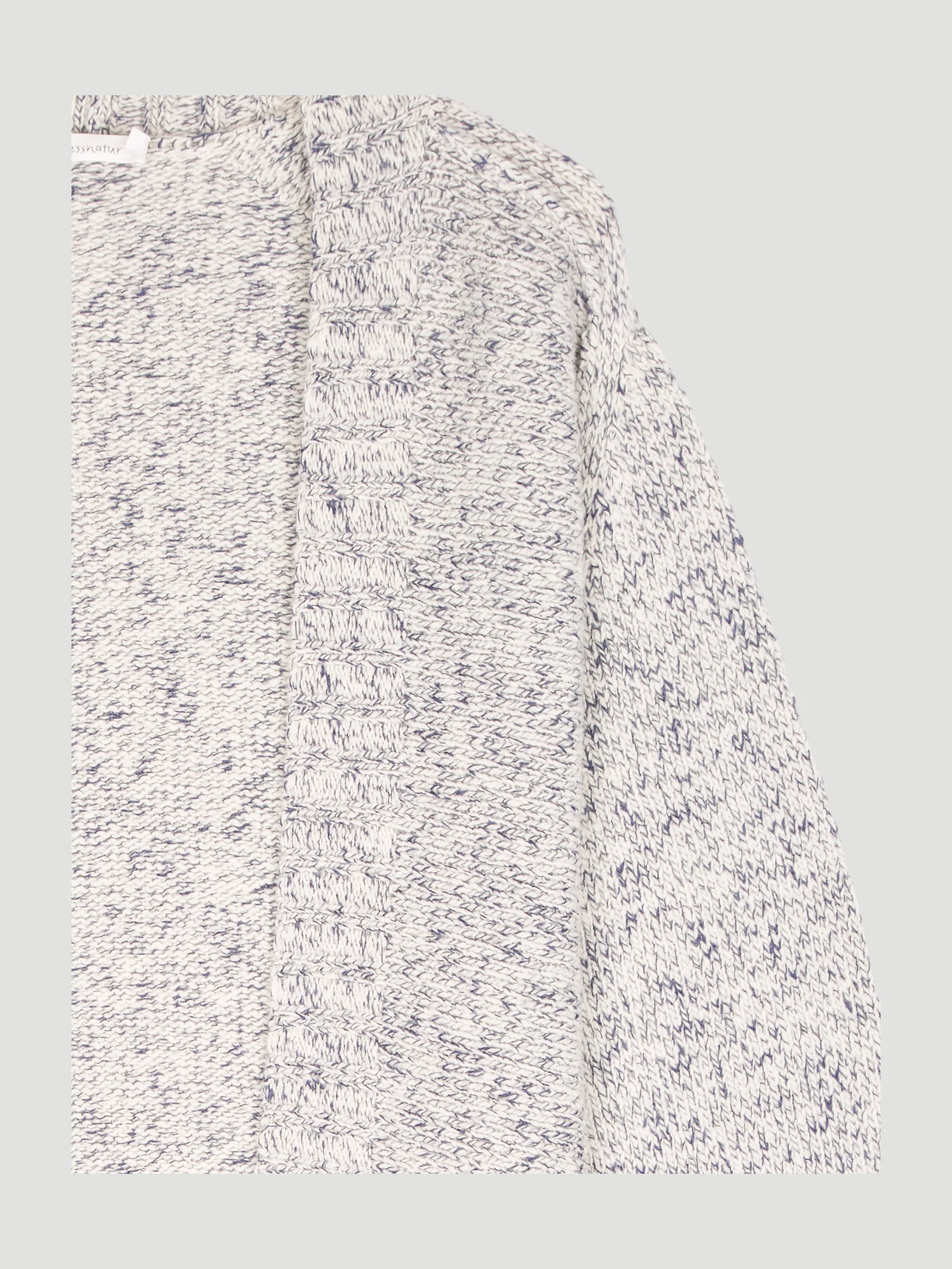 Secondhand Strickjacke aus Schurwolle mit Bio-Baumwolle - Image 3