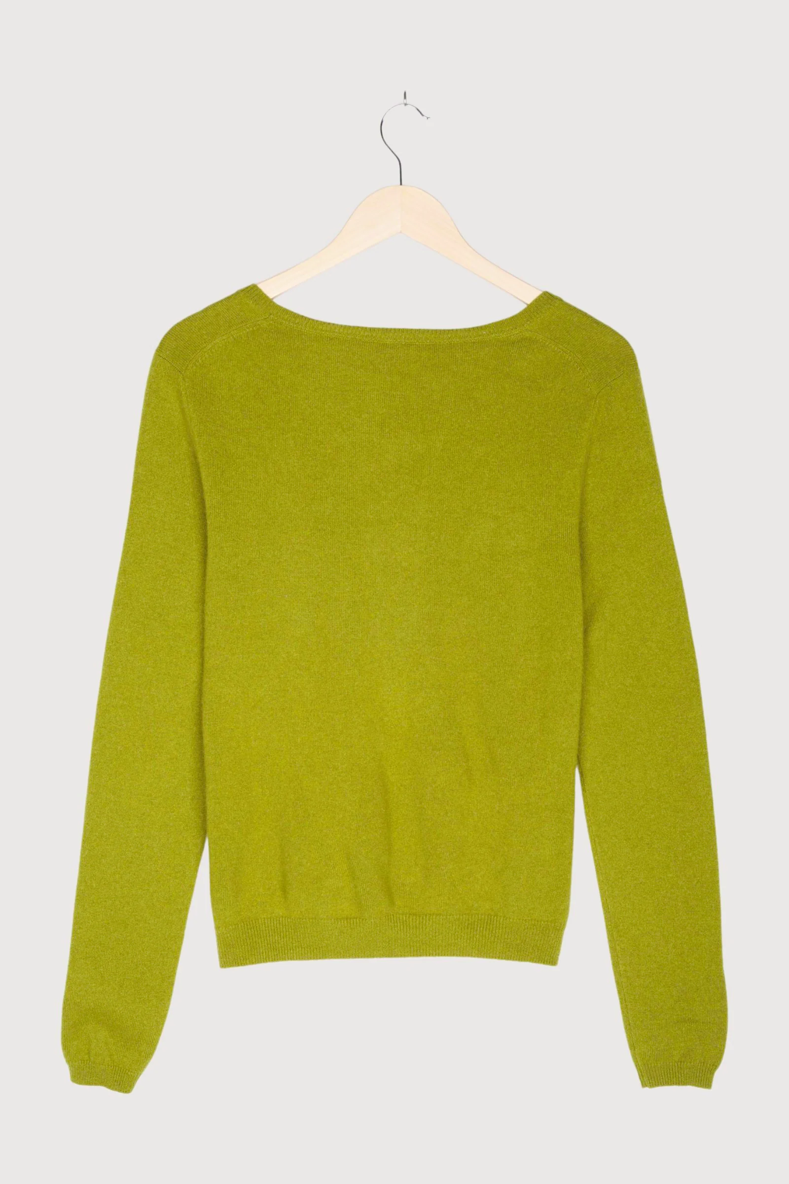 Secondhand Strickjacke aus Schurwolle mit Kaschmir - Image 5