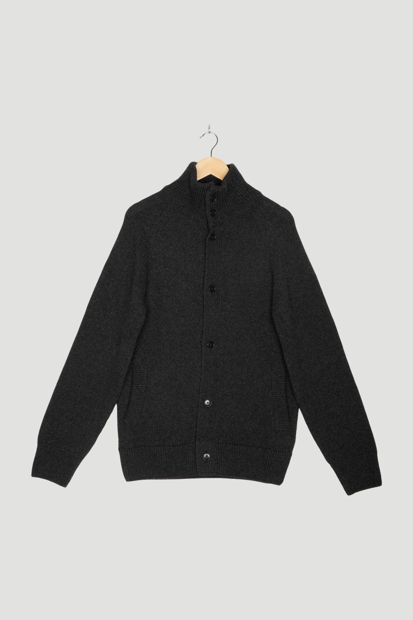 Secondhand Strickjacke Relaxed aus Bio-Merinowolle mit Bio-Baumwolle