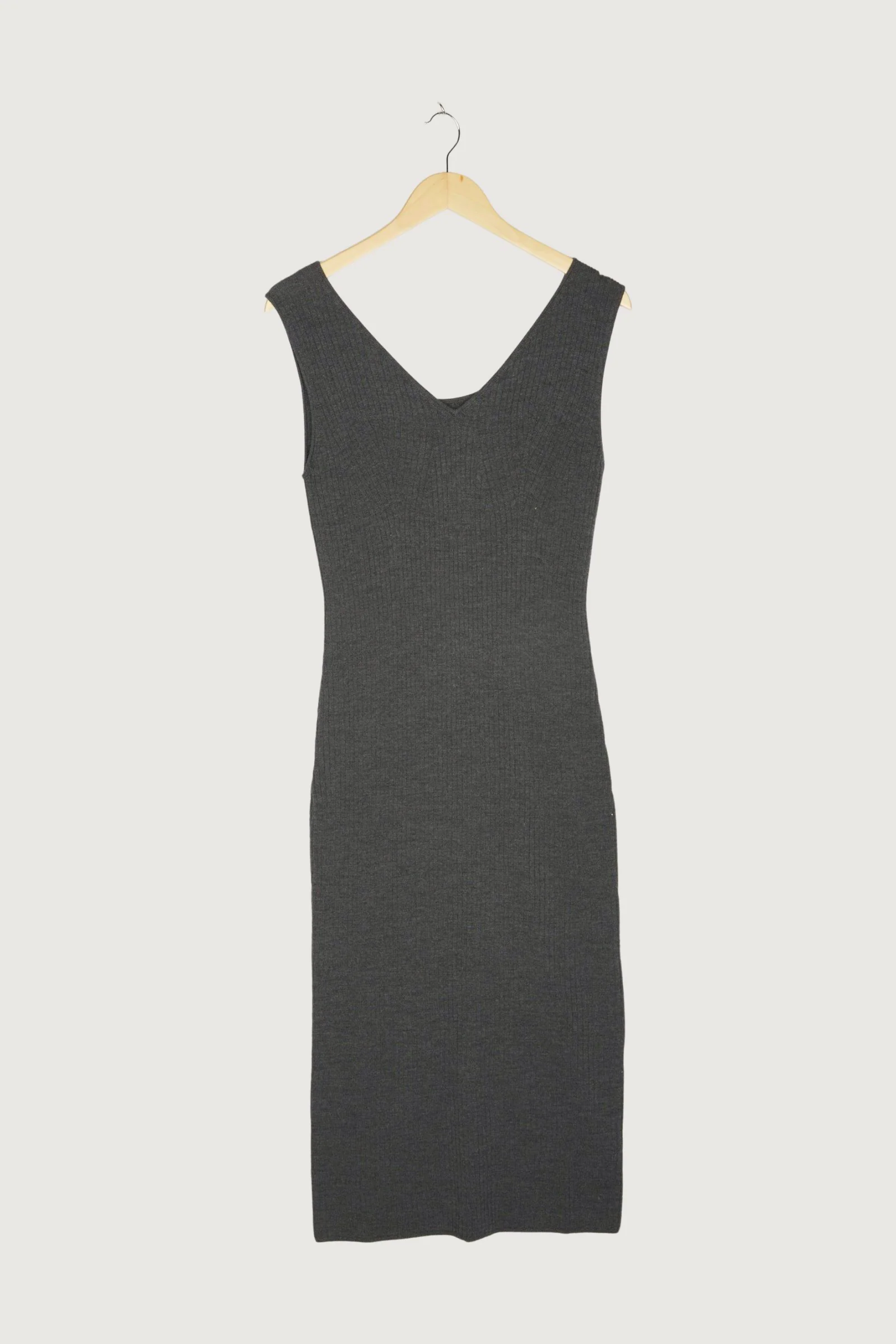 Secondhand Strickkleid aus Bio-Merinowolle mit Seide