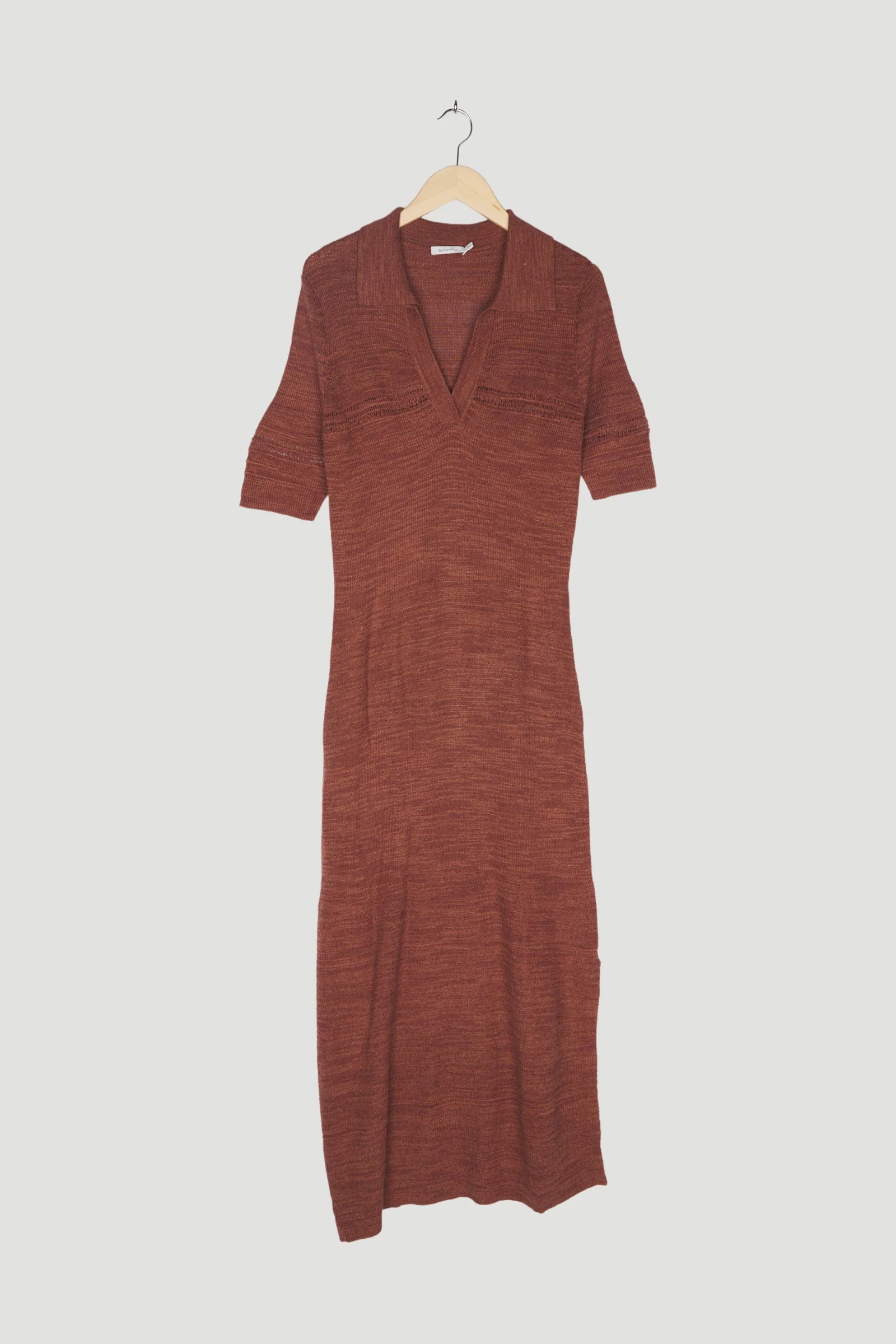 Secondhand Strickkleid aus Leinen mit Bio-Baumwolle - Image 10