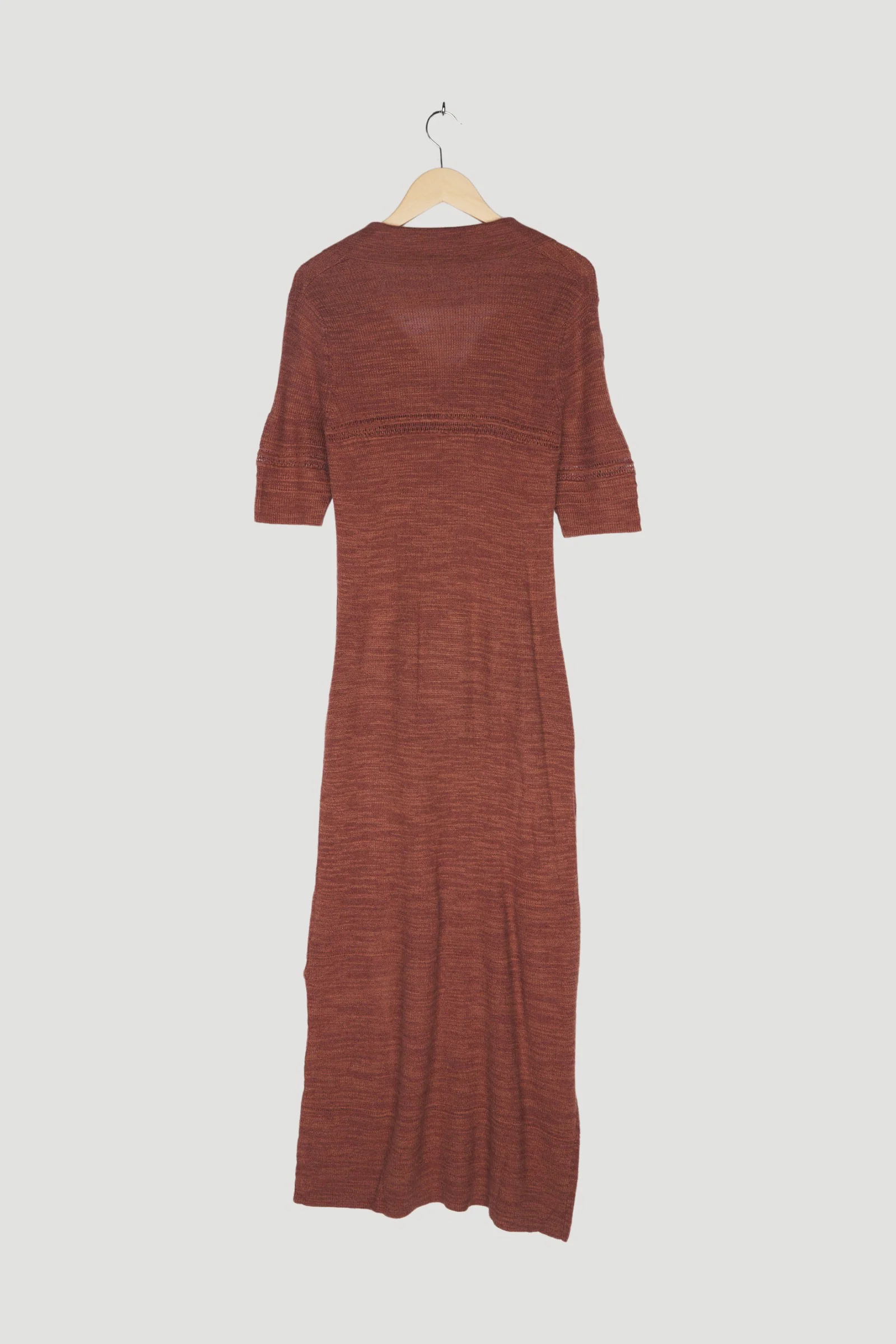 Secondhand Strickkleid aus Leinen mit Bio-Baumwolle - Image 11