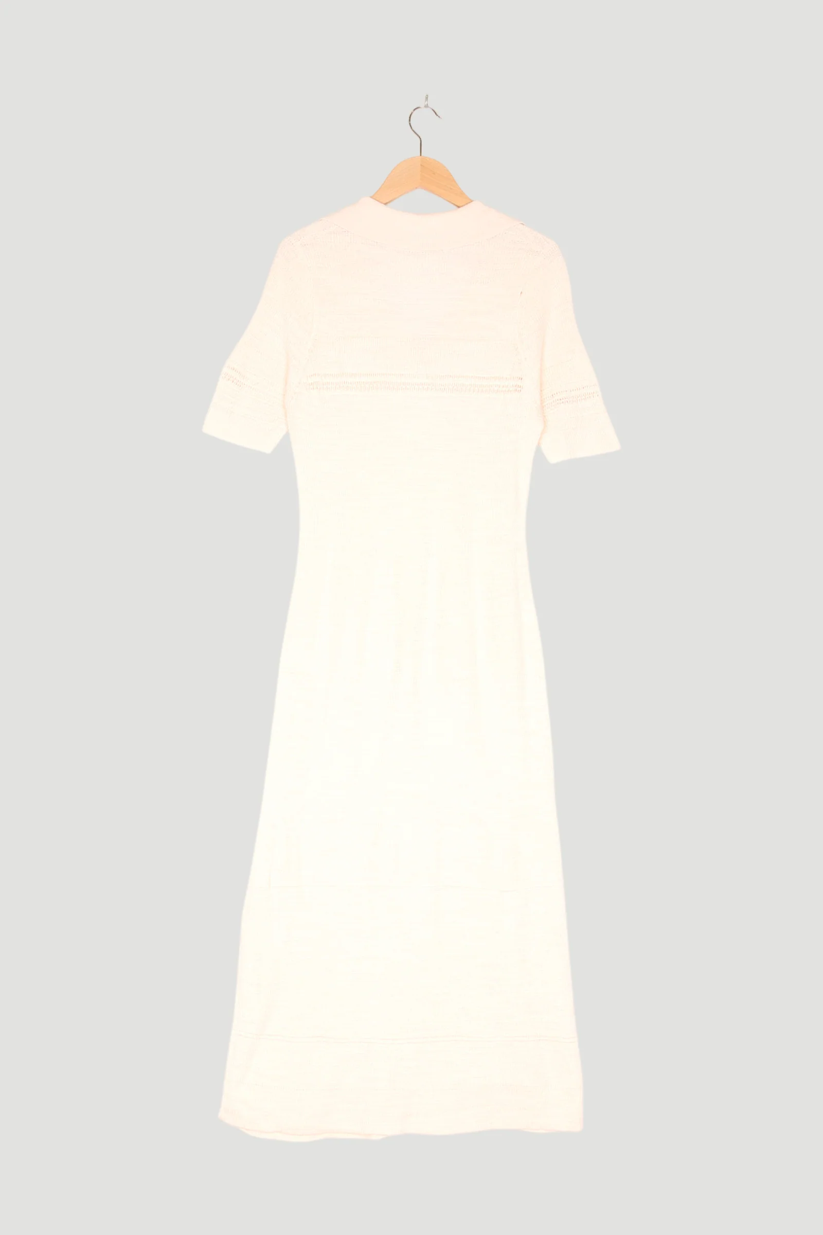 Secondhand Strickkleid aus Leinen mit Bio-Baumwolle - Image 2