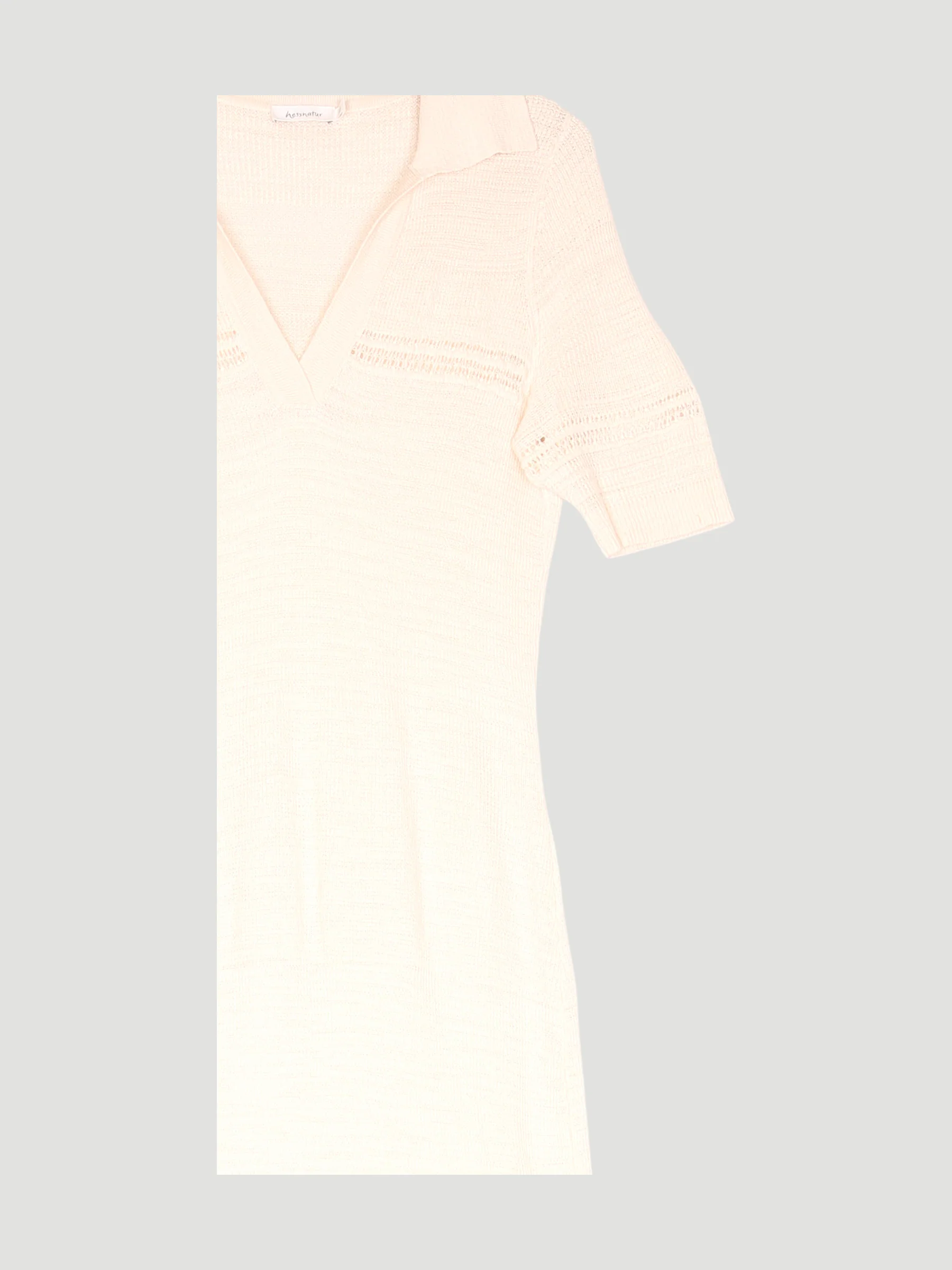 Secondhand Strickkleid aus Leinen mit Bio-Baumwolle - Image 3