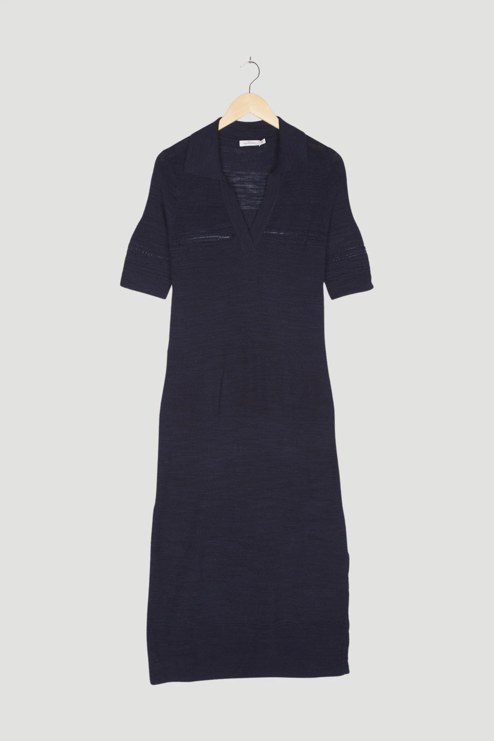 Secondhand Strickkleid aus Leinen mit Bio-Baumwolle - Image 7