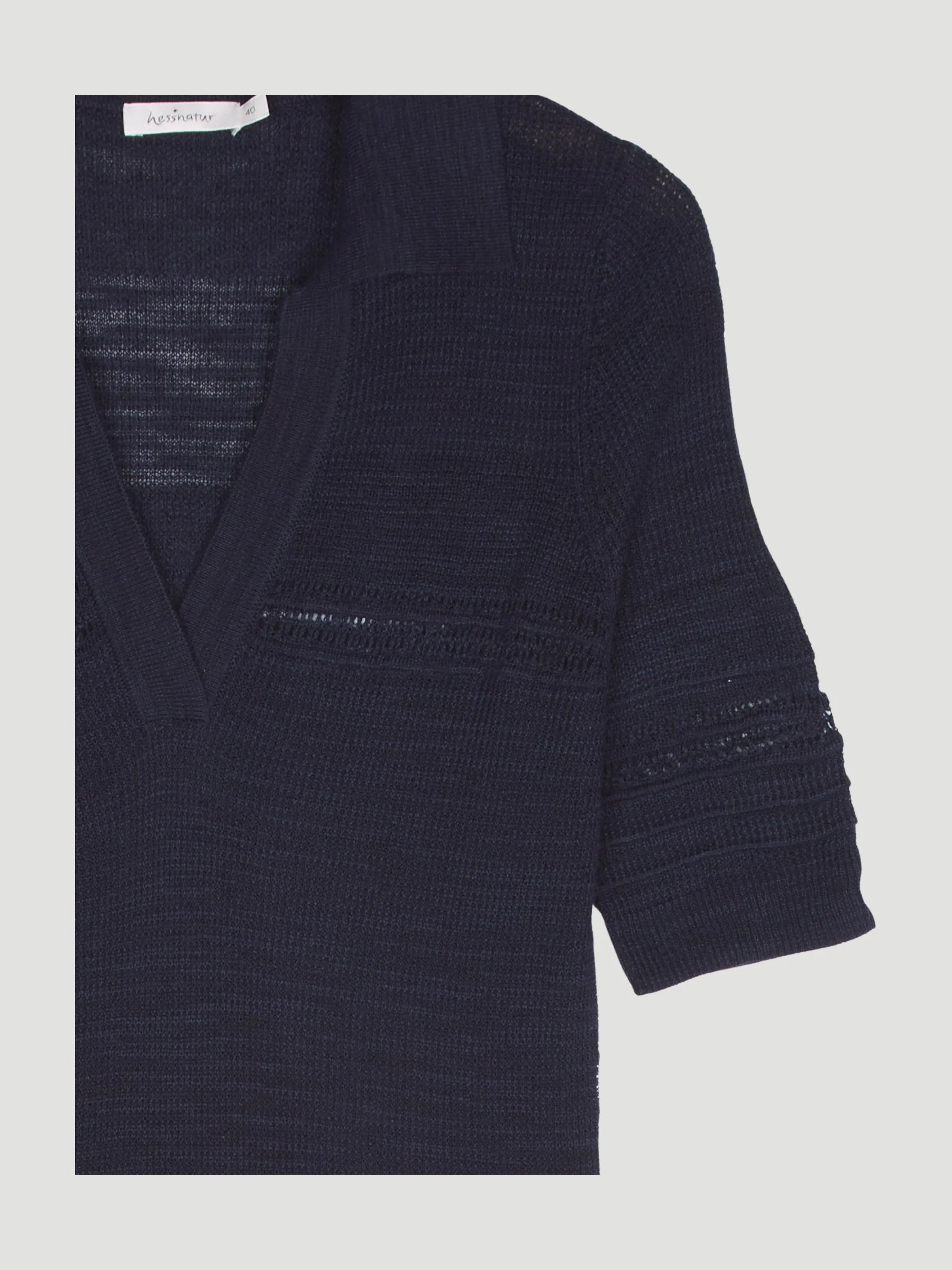 Secondhand Strickkleid aus Leinen mit Bio-Baumwolle - Image 9