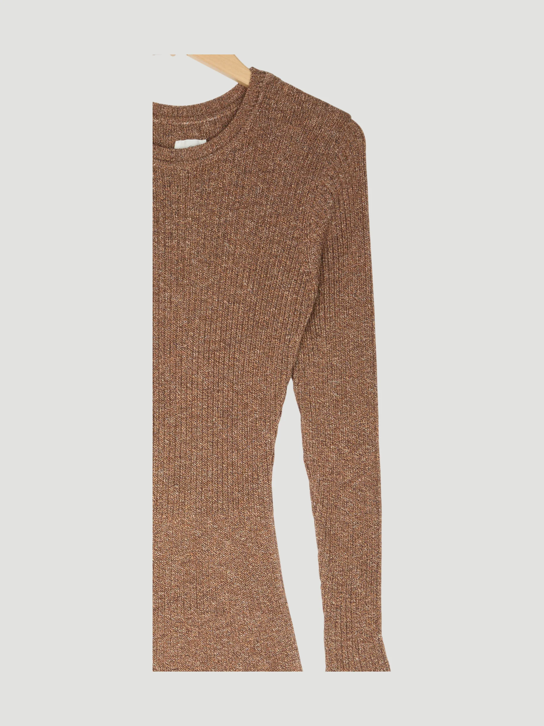 Secondhand Strickkleid Midi Slim aus reiner Bio-Baumwolle - Image 3