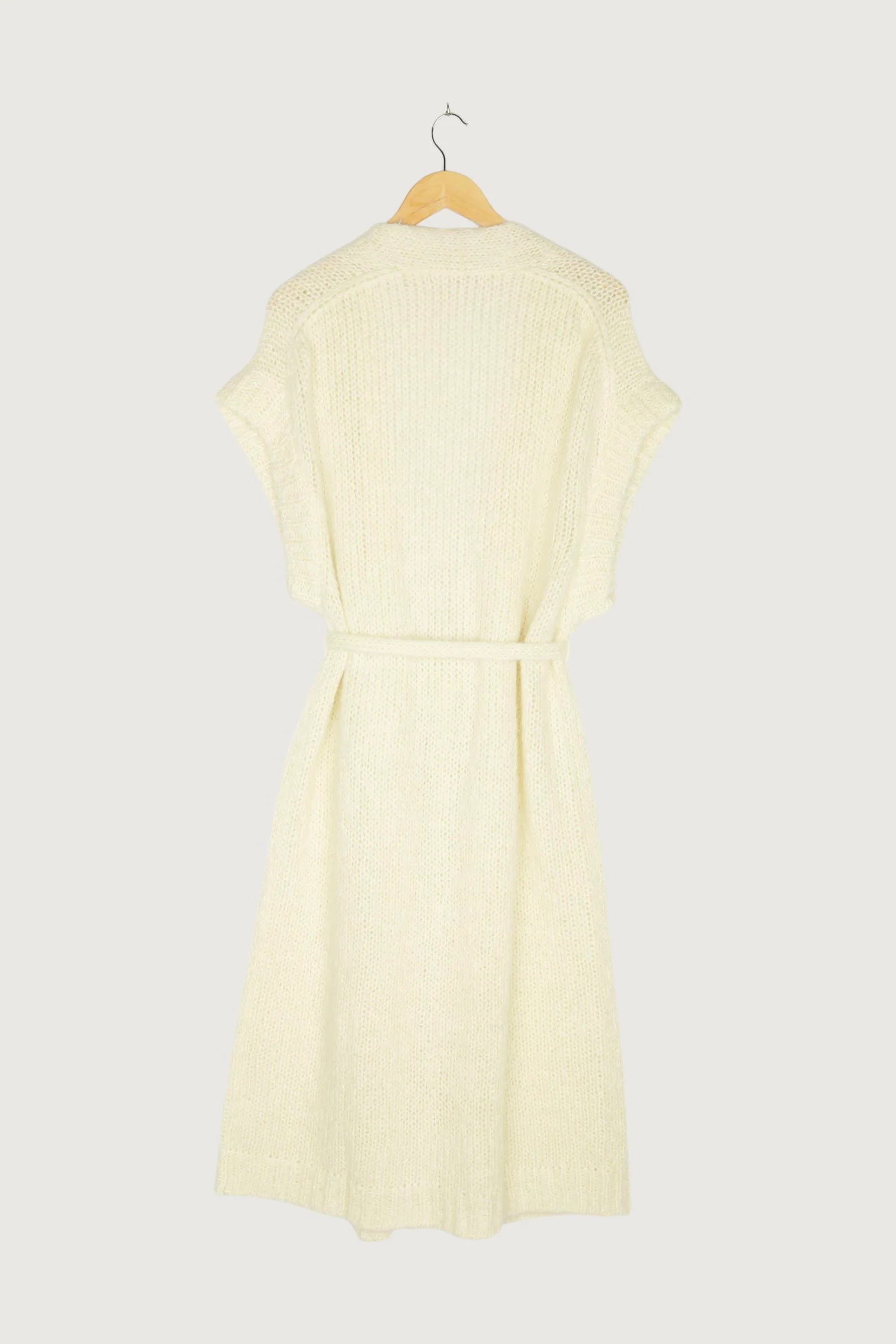 Secondhand Strickmantel aus Mohair mit Schurwolle - Image 11