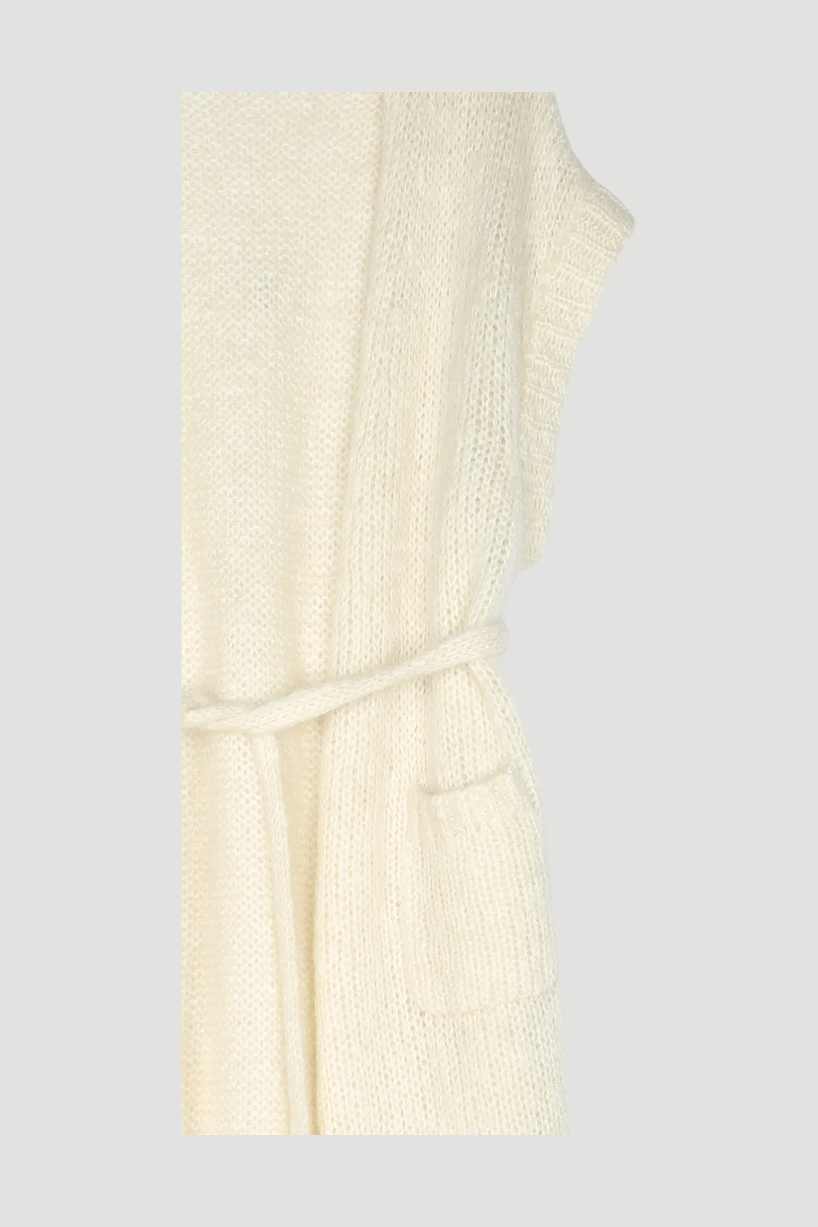 Secondhand Strickmantel aus Mohair mit Schurwolle - Image 3