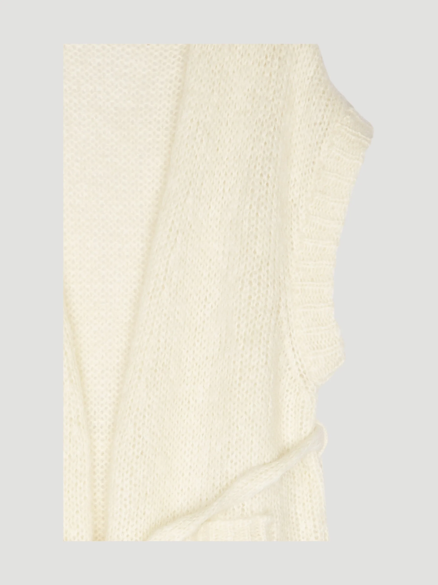 Secondhand Strickmantel aus Mohair mit Schurwolle - Image 6
