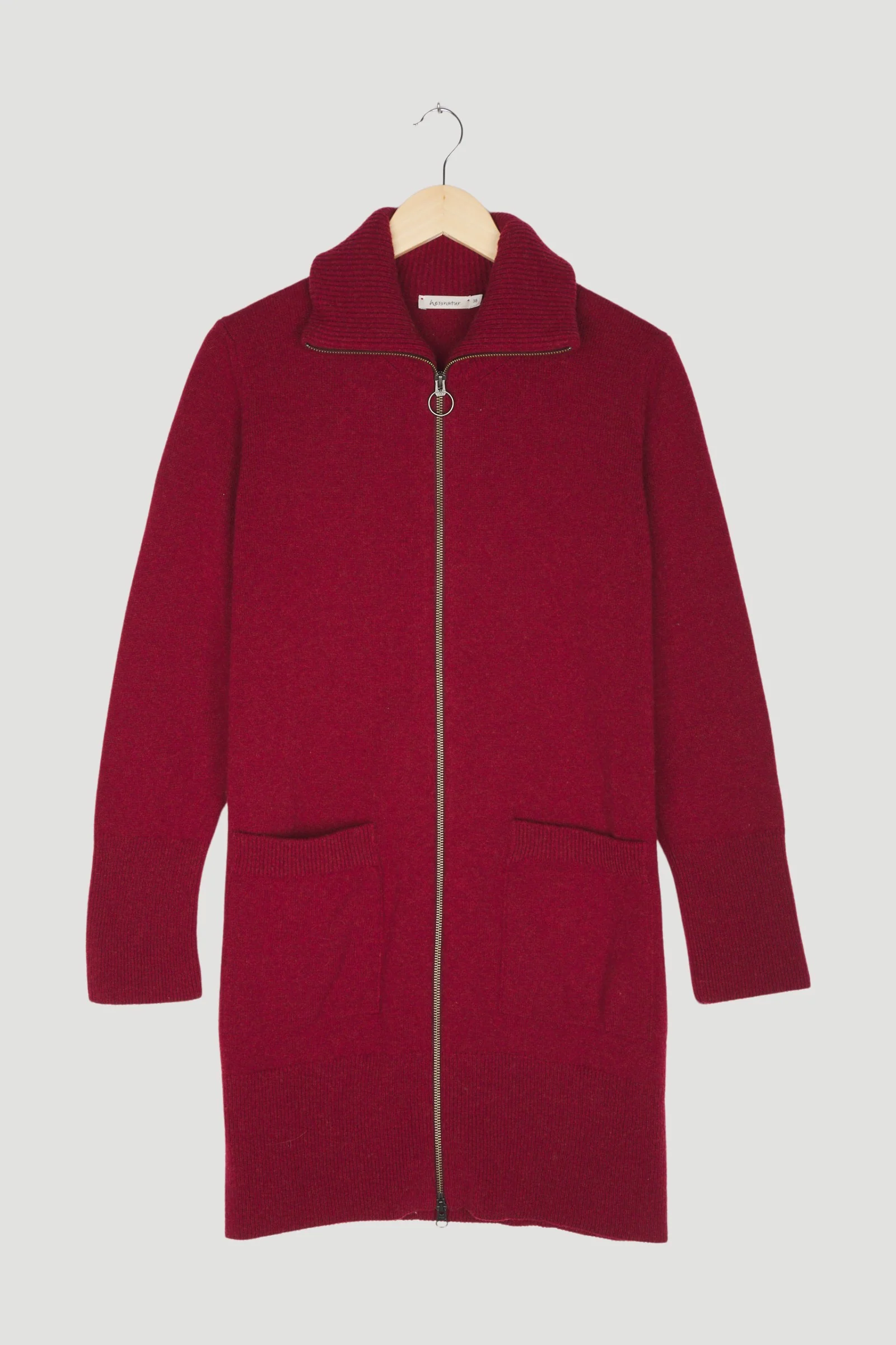 Secondhand Strickmantel aus reiner Lambswool