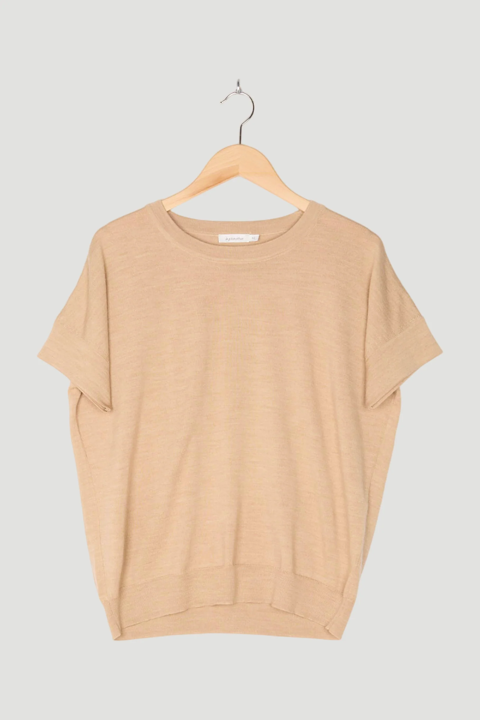 Secondhand Strickshirt aus reiner Bio-Merinowolle