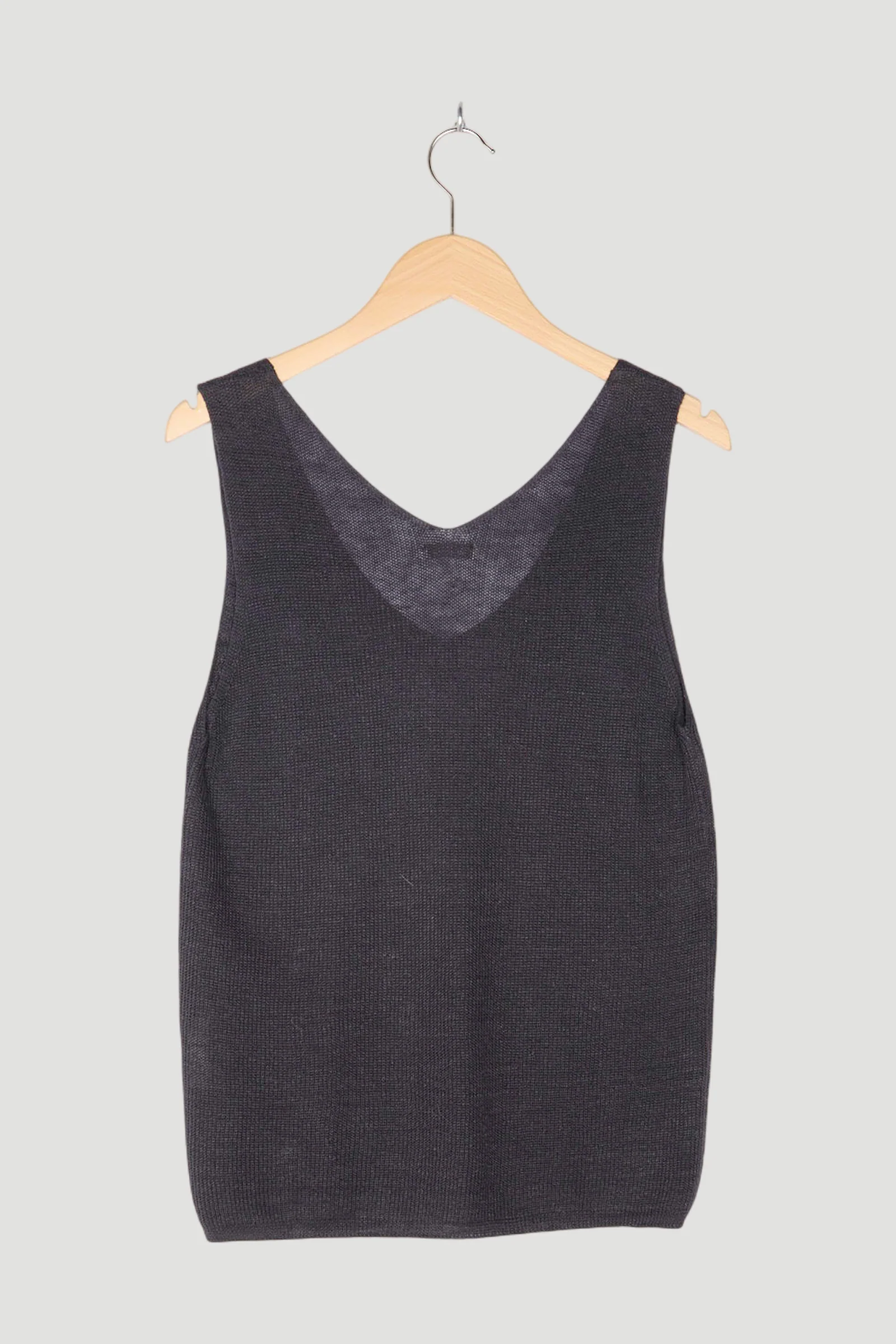 Secondhand Stricktop aus reinem Bio-Leinen - Image 2
