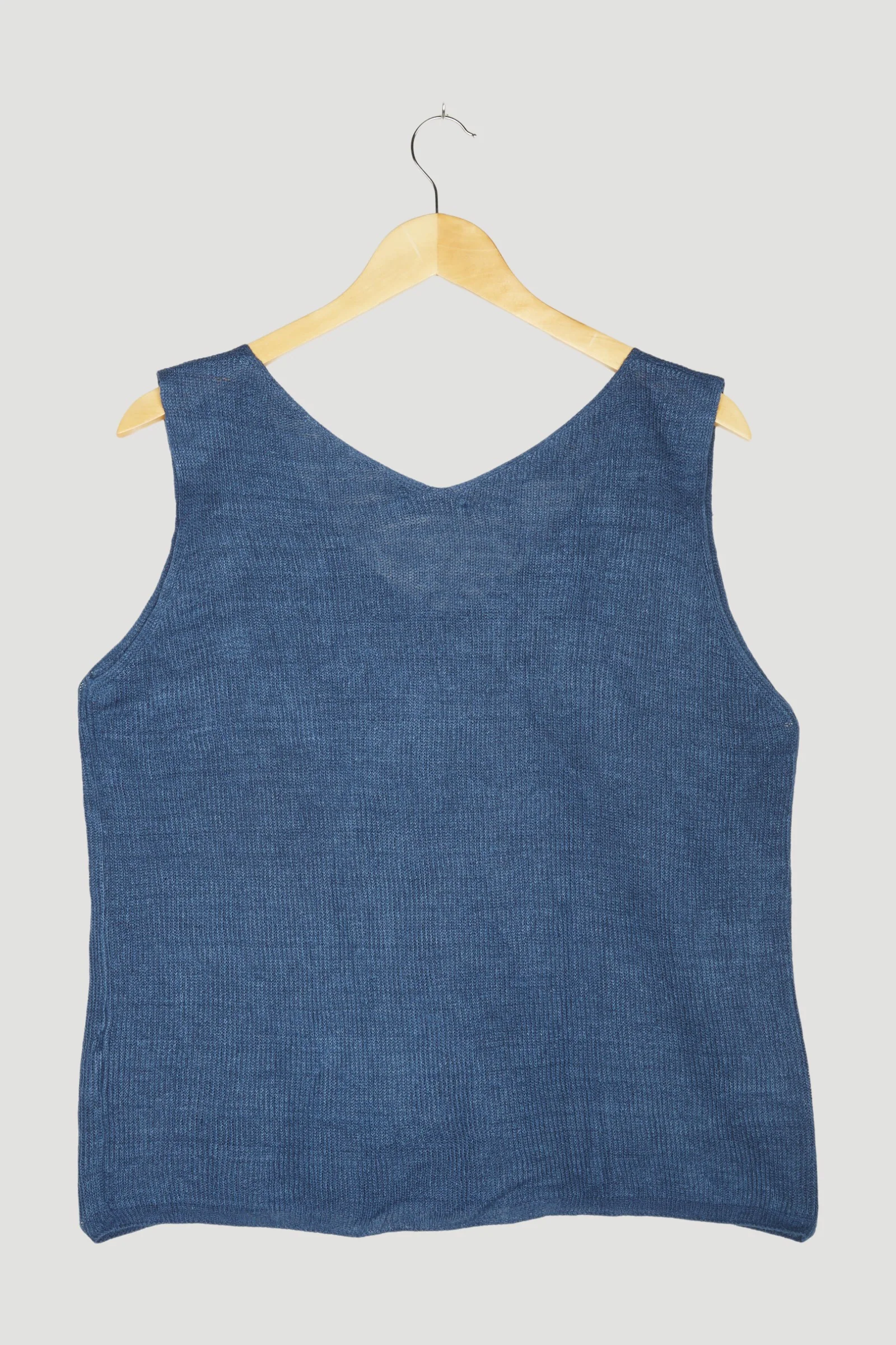 Secondhand Stricktop aus reinem Bio-Leinen - Image 5