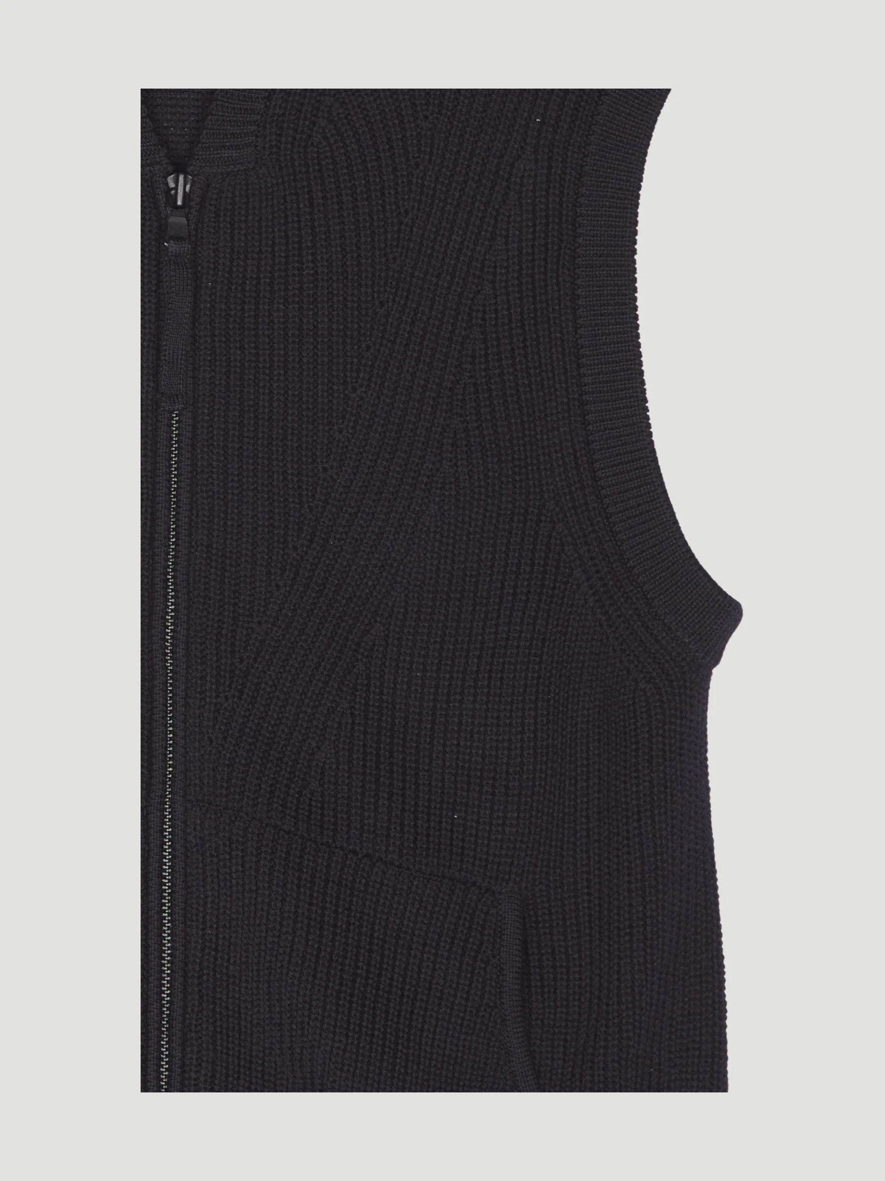 Secondhand Strickweste aus Bio-Baumwolle und Bio-Merino - Image 3