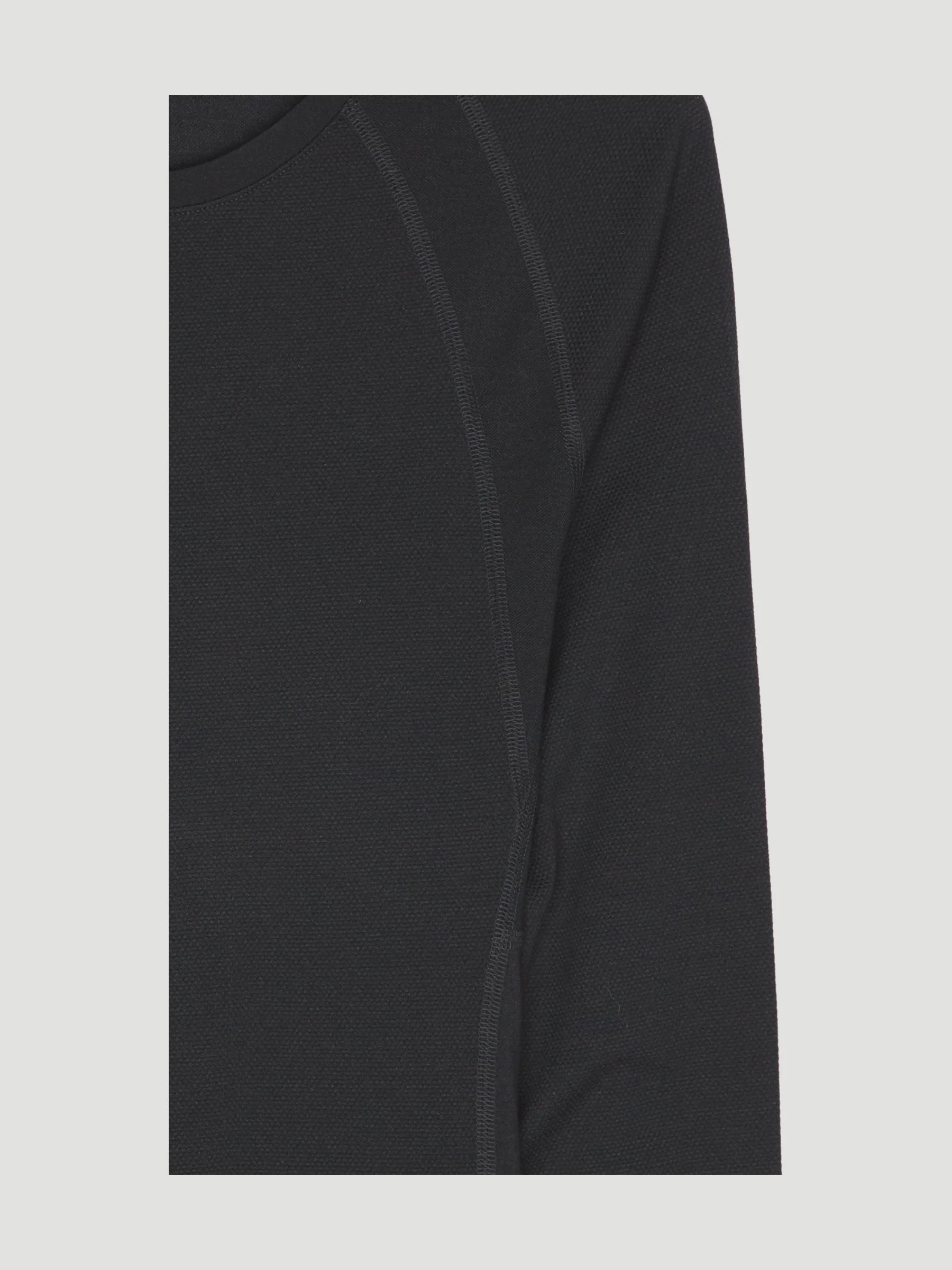 Secondhand Struktur-Funktionsshirt aus Merinowolle mit Seide - Image 3