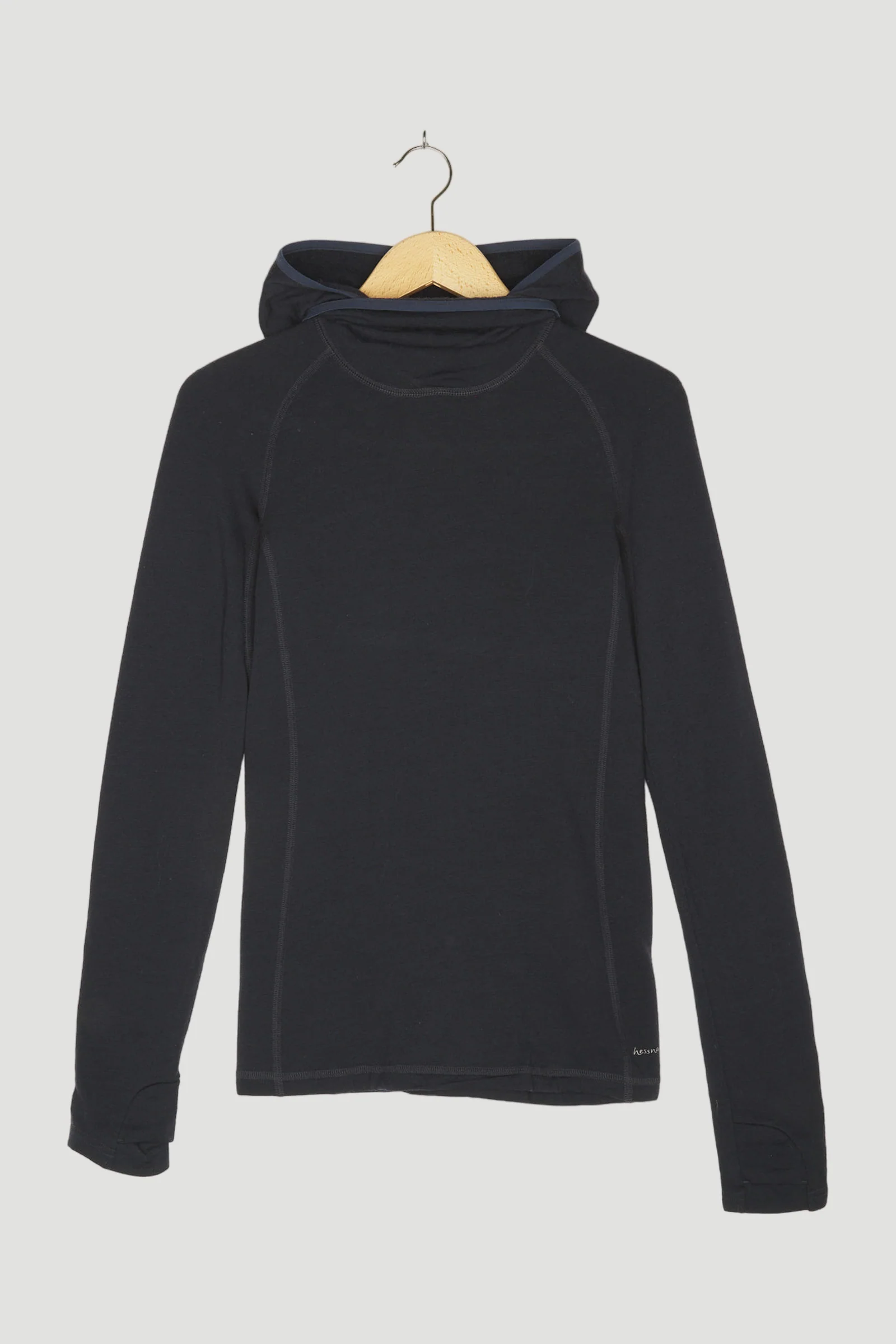 Secondhand Sweat-Hoodie aus reiner Bio-Merinowolle