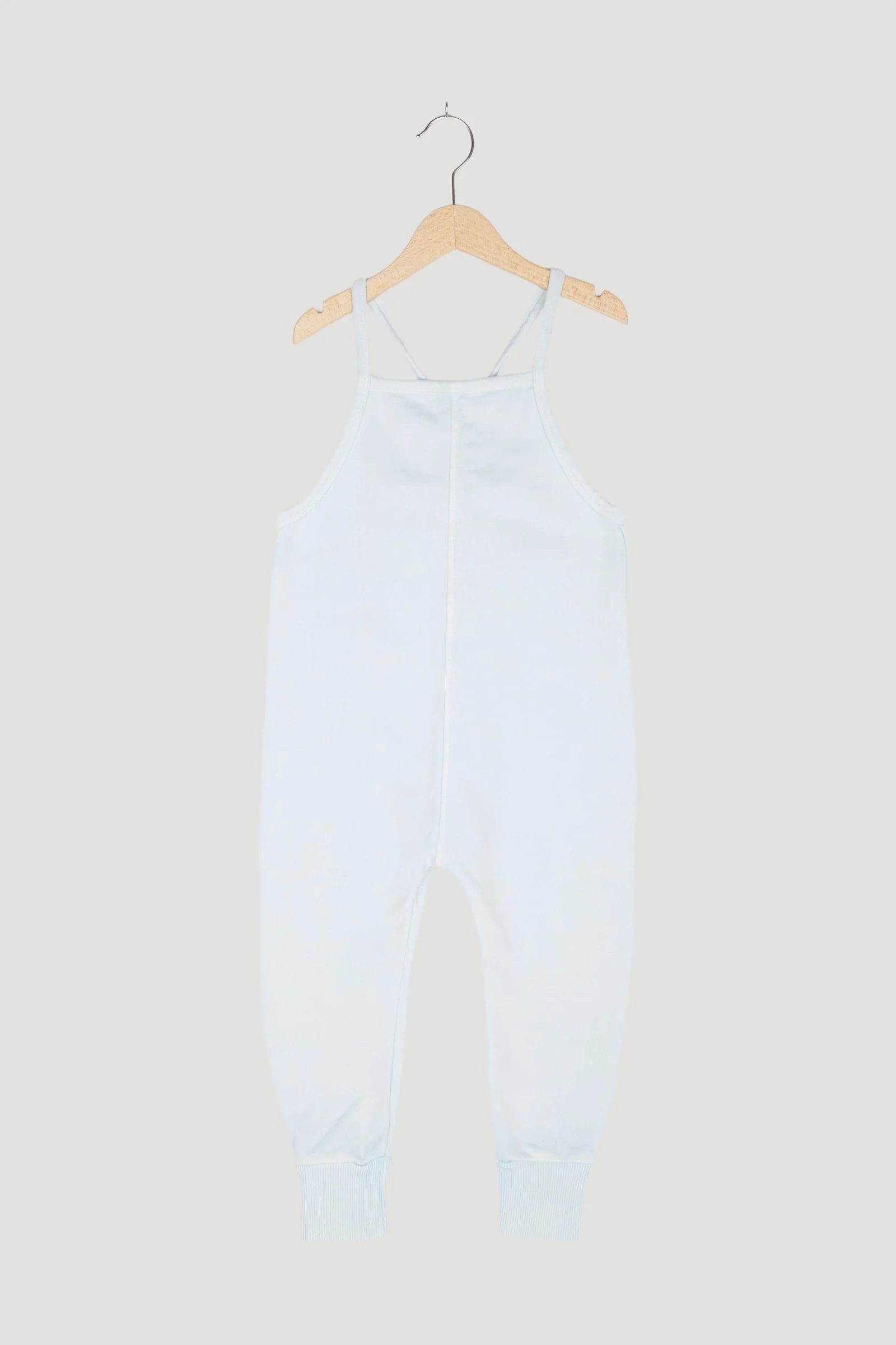 Secondhand Sweat-Latzhose aus reiner Bio-Baumwolle