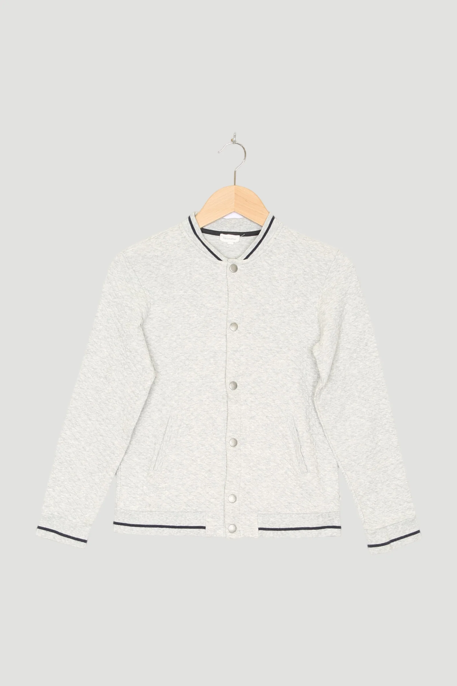 Secondhand Sweatblouson aus reiner Bio-Baumwolle