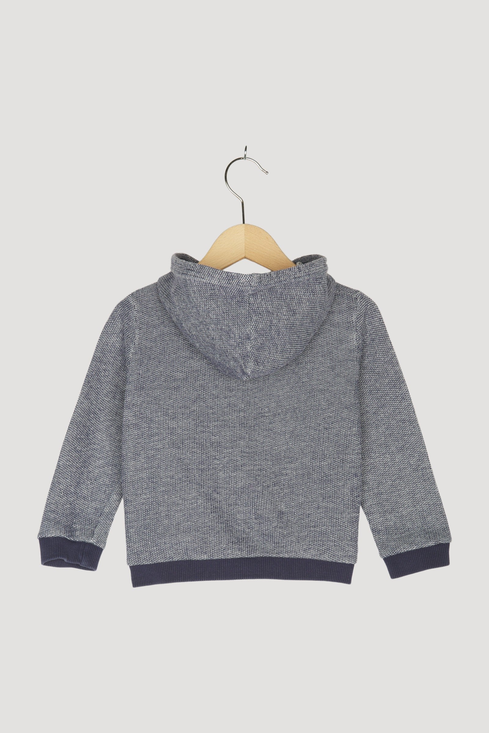 Secondhand Sweatjacke aus reiner Bio-Baumwolle - Image 2