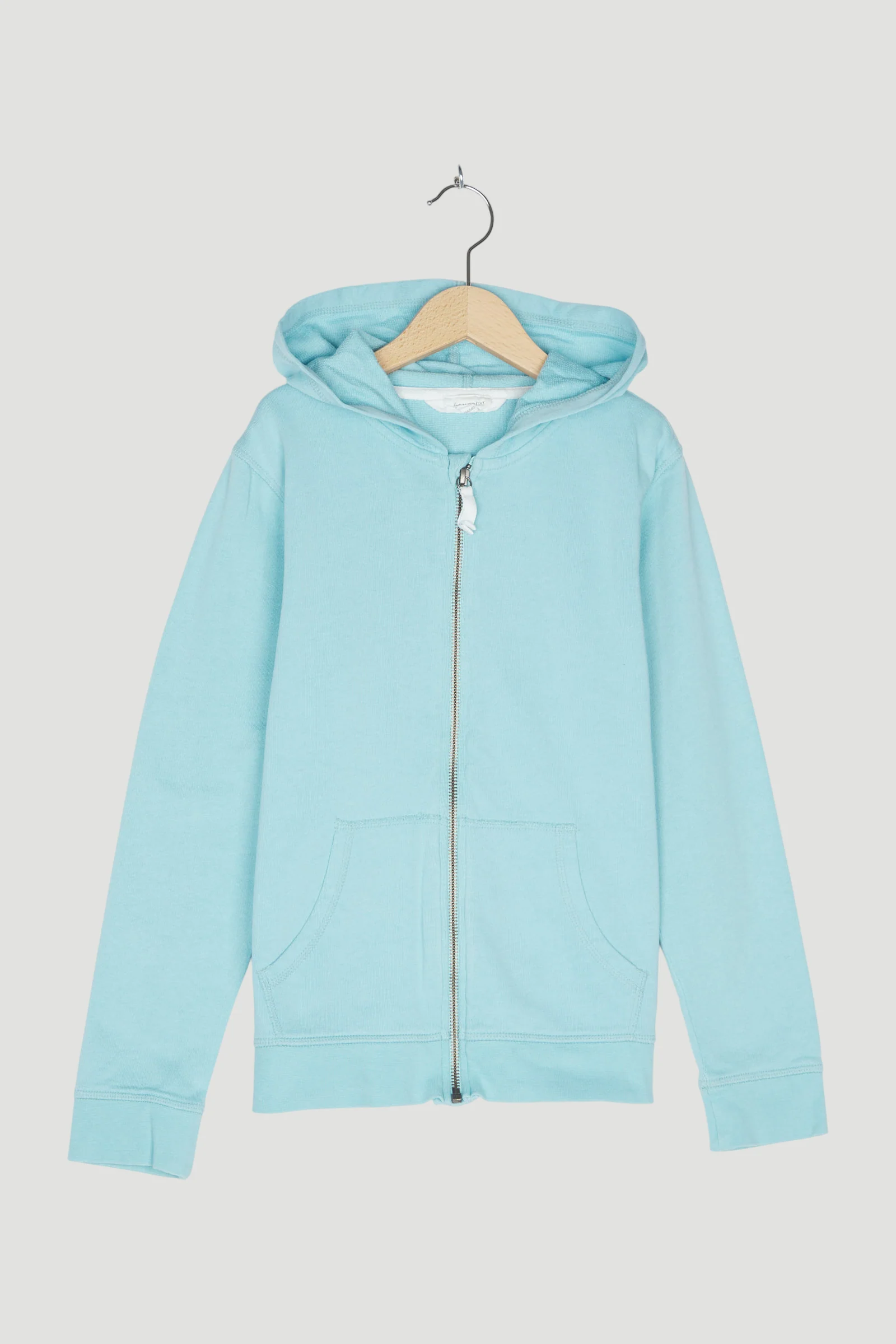 Secondhand Sweatjacke aus reiner Bio-Baumwolle