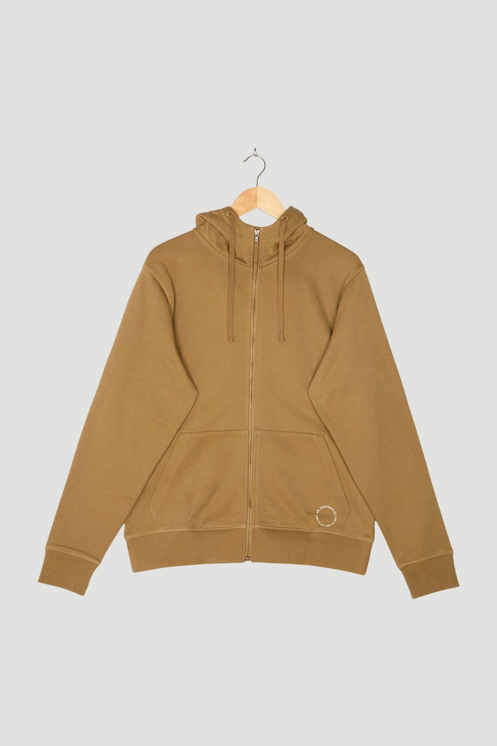 Secondhand Sweatjacke Relaxed aus reiner Bio-Baumwolle
