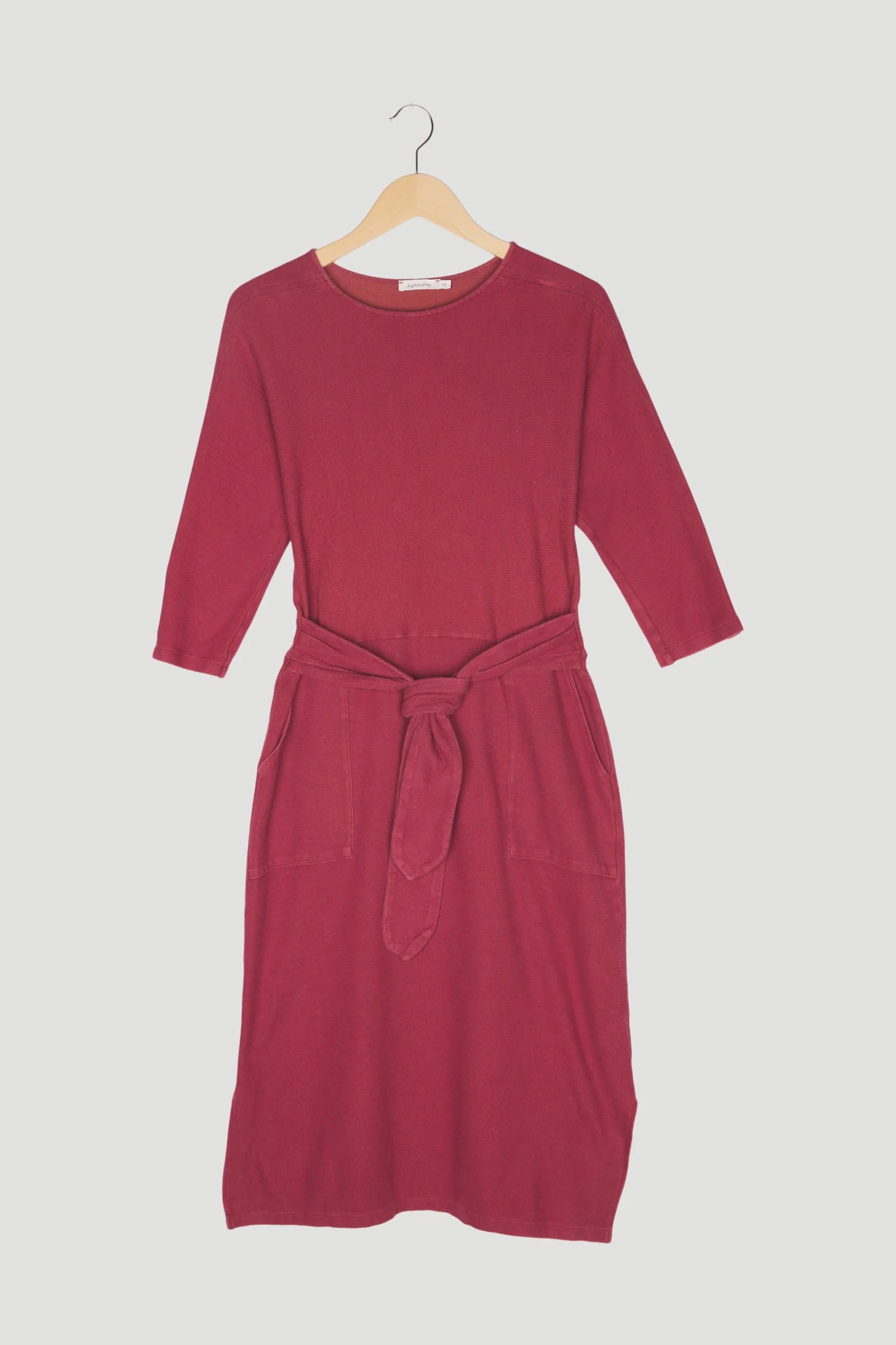 Secondhand Sweatkleid aus reiner Bio-Baumwolle