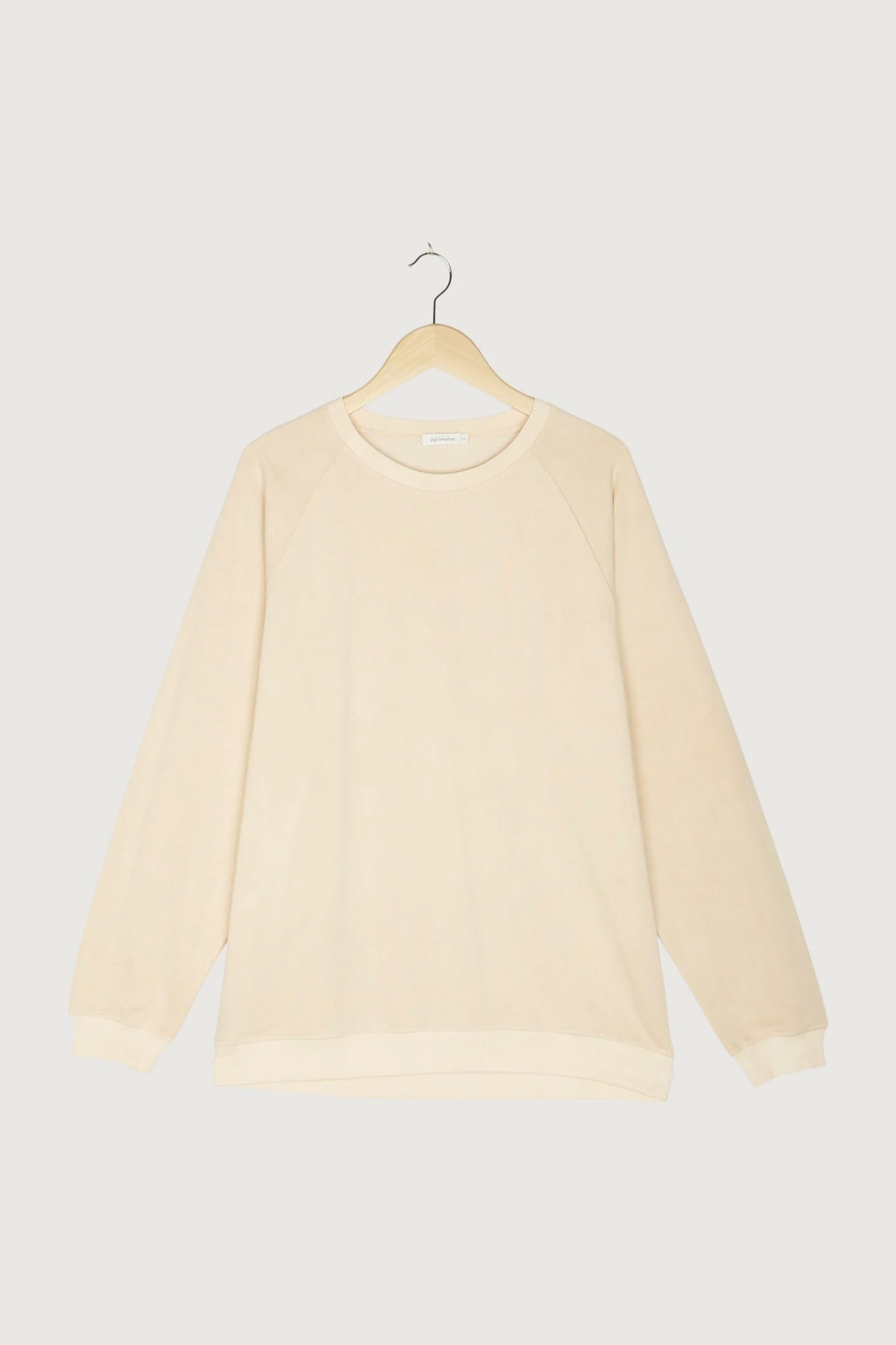 Secondhand Sweatshirt aus Bio-Baumwolle mit Kapok