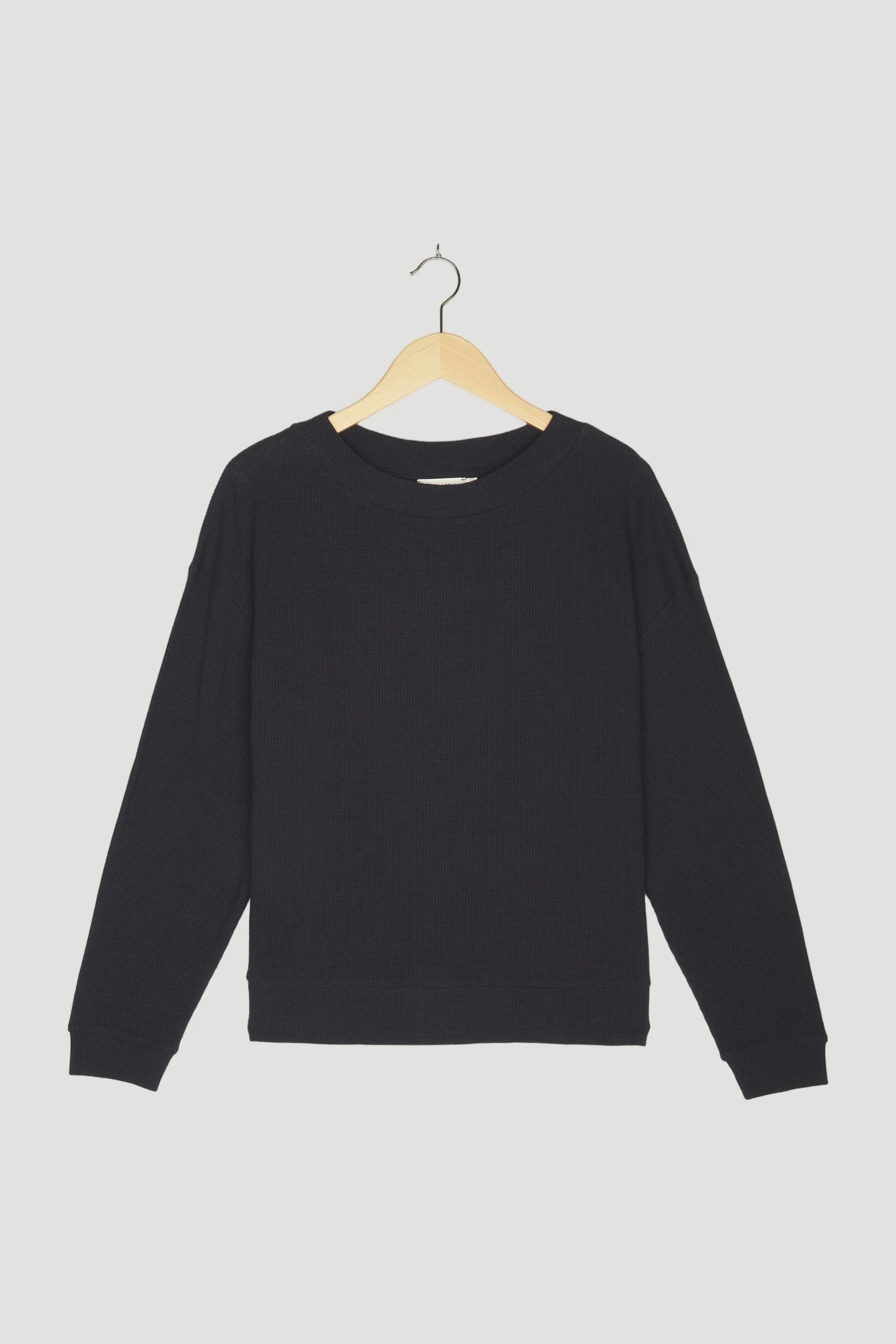 Secondhand Sweatshirt aus Bio-Baumwolle mit Leinen