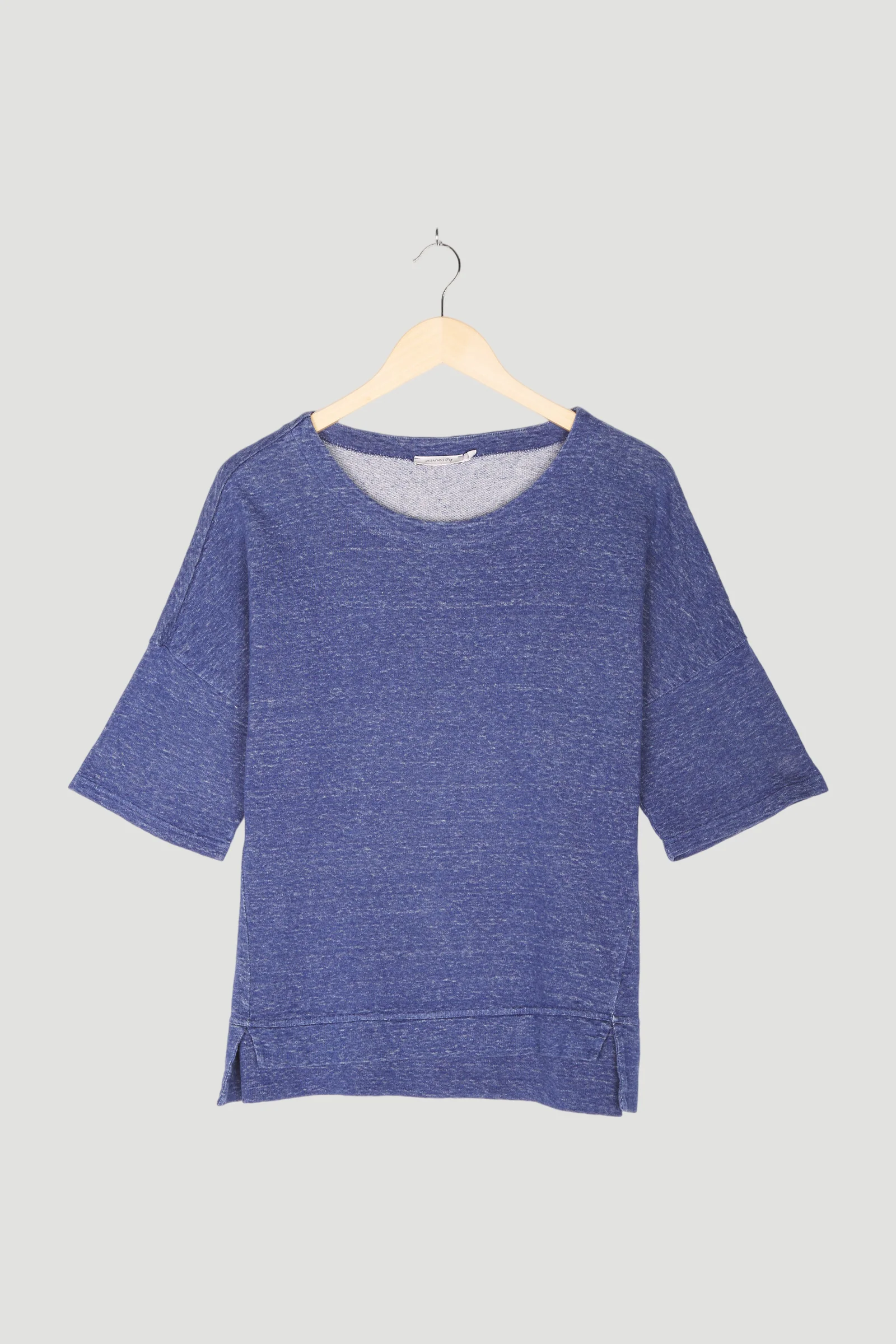 Secondhand Sweatshirt aus Leinen mit Bio-Baumwolle