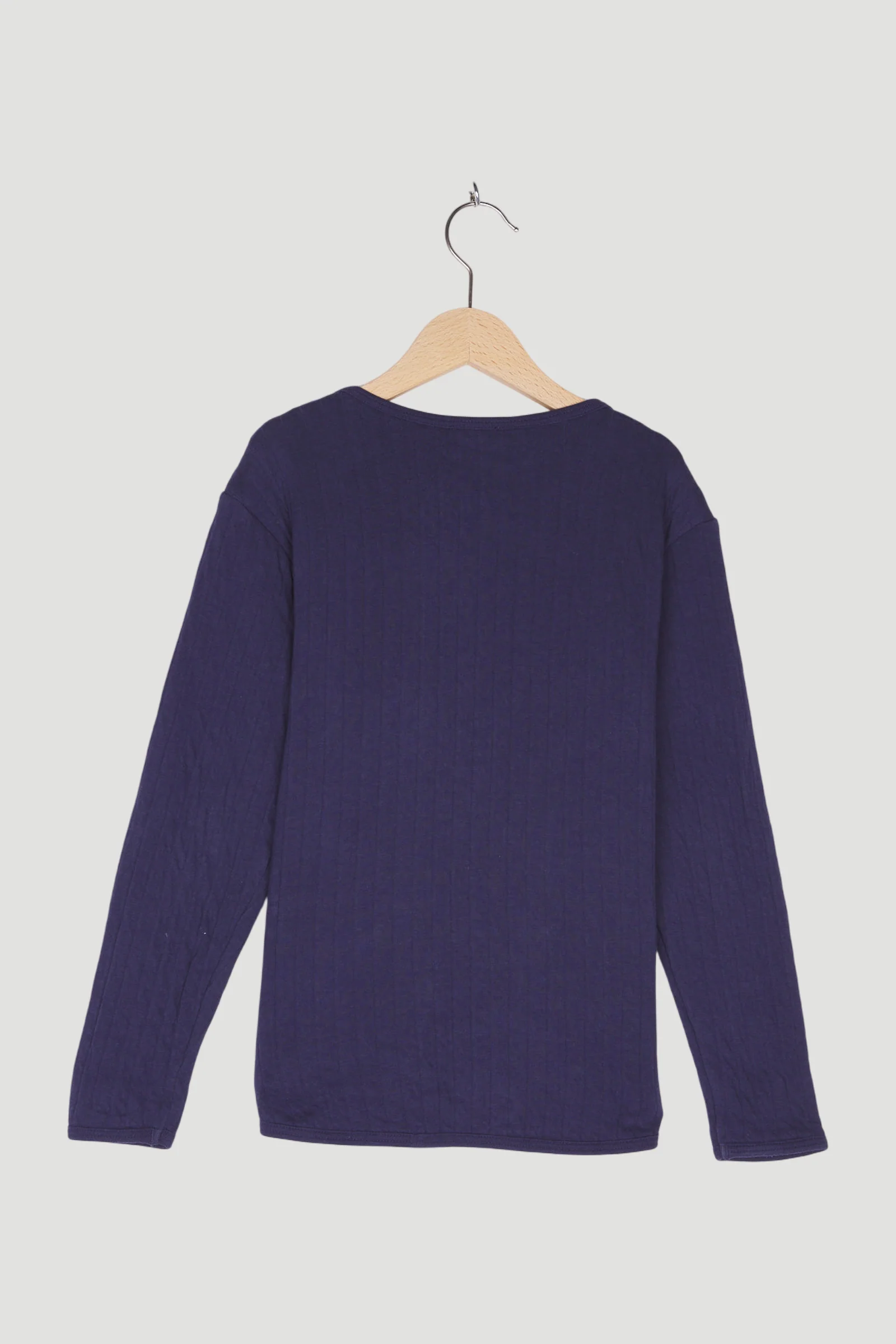 Secondhand Sweatshirt mit Stepp-Optik aus reiner Bio-Baumwolle - Image 2