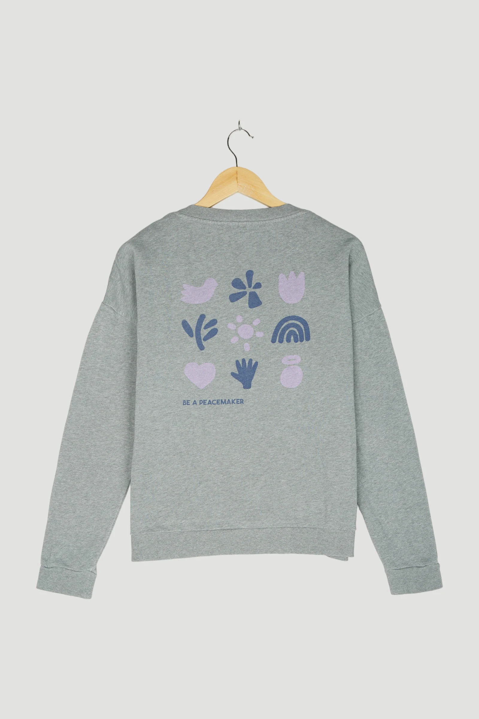 Secondhand Sweatshirt Peace Friedi aus reiner Bio-Baumwolle - Image 2