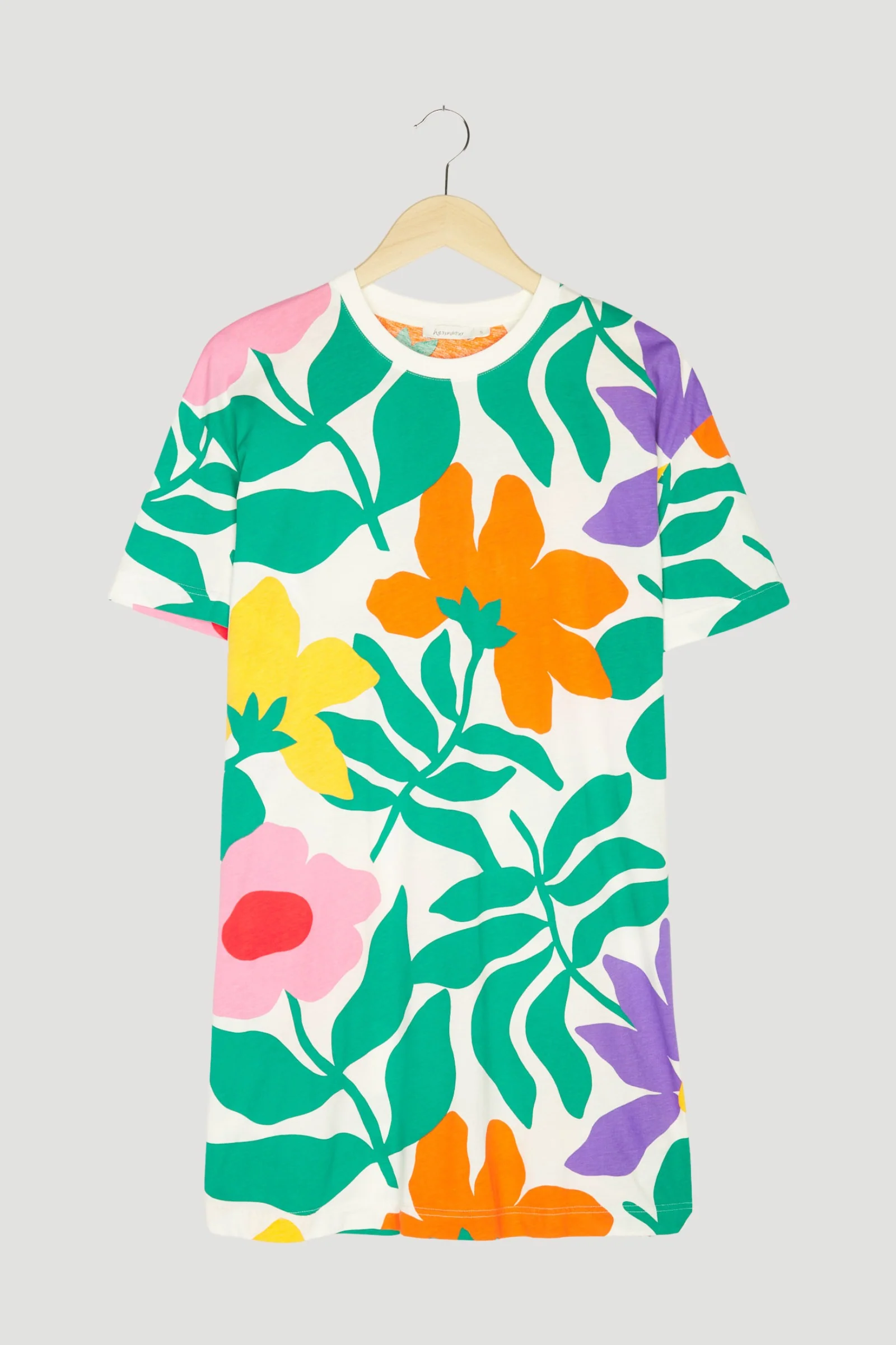 Secondhand T-Shirt-Kleid Liv Lee aus reiner Bio-Baumwolle