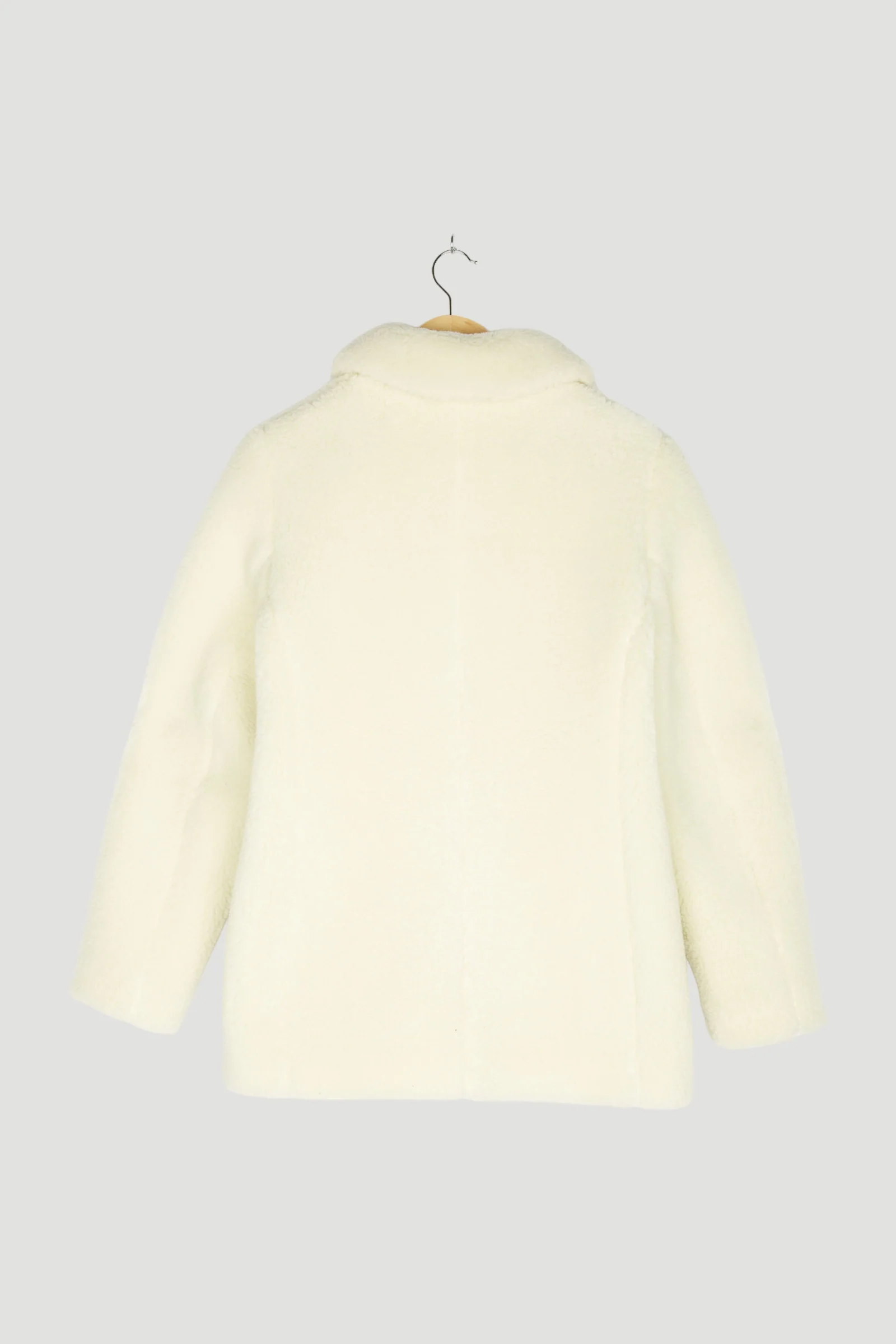 Secondhand Teddy Jacke aus Schurwolle mit Bio-Baumwolle - Image 2