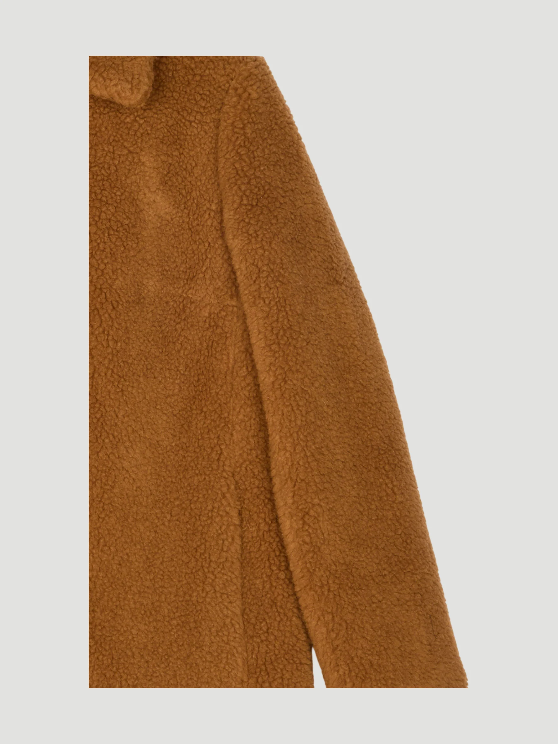 Secondhand Teddyjacke Relaxed aus Schurwolle mit Bio-Baumwolle und Kamelhaar - Image 3