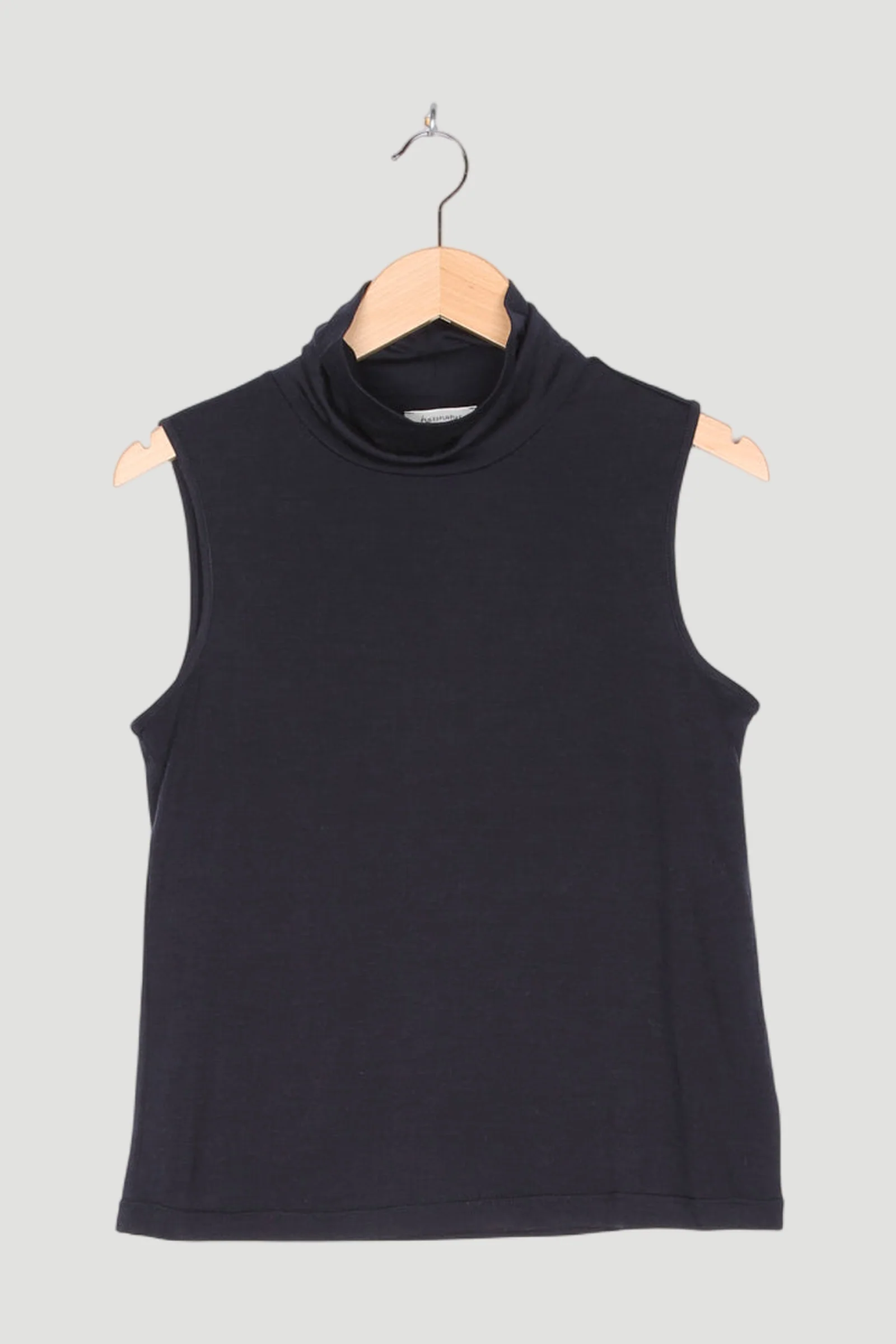 Secondhand Top aus Bio-Merinowolle mit Seide
