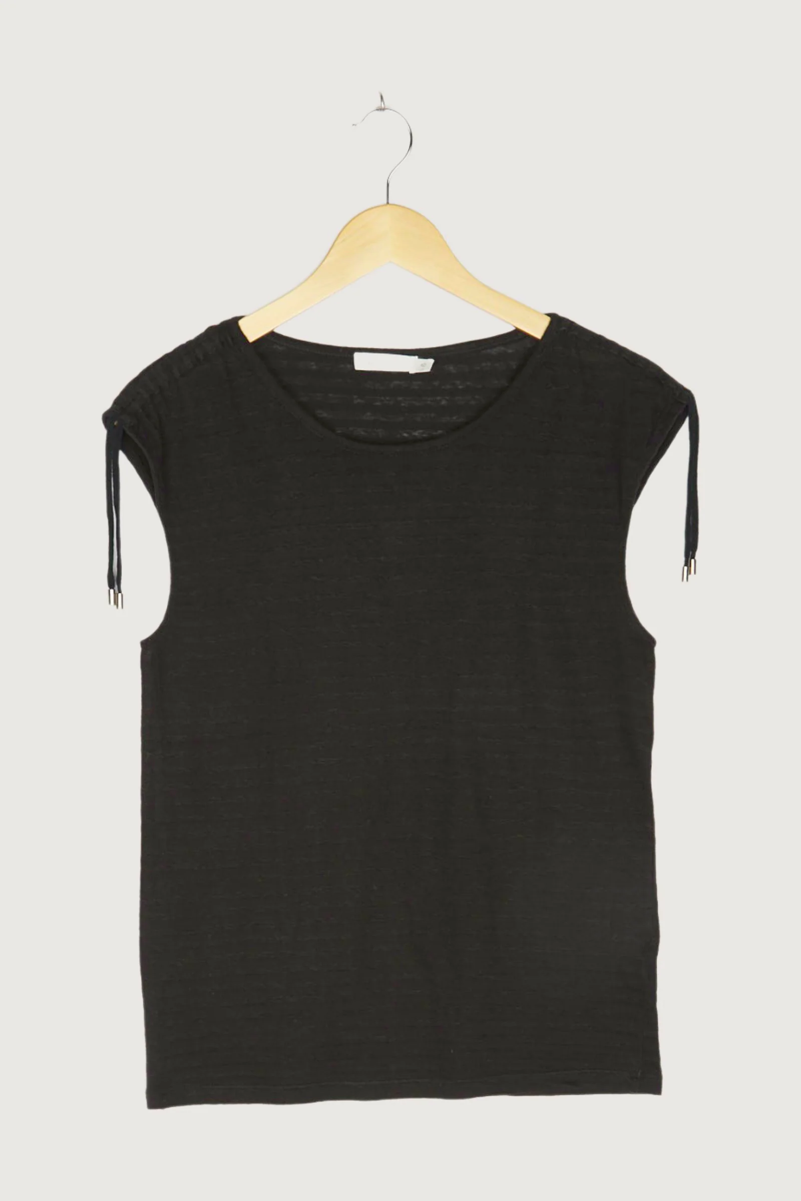 Secondhand Top aus Leinen mit Bio-Baumwolle