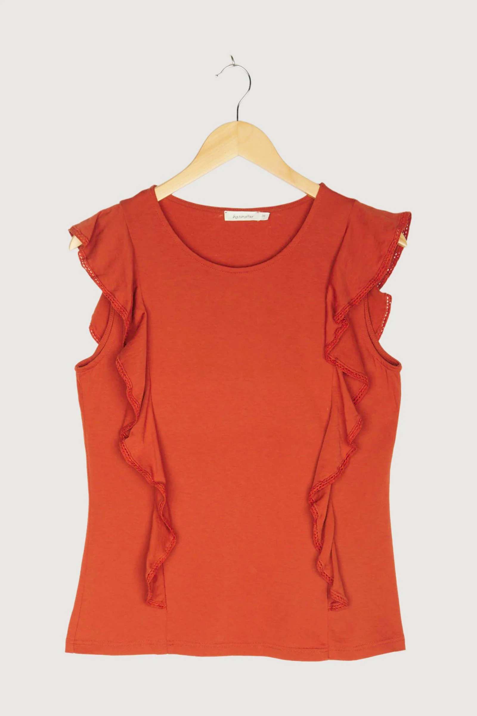 Secondhand Top aus reiner Bio-Baumwolle