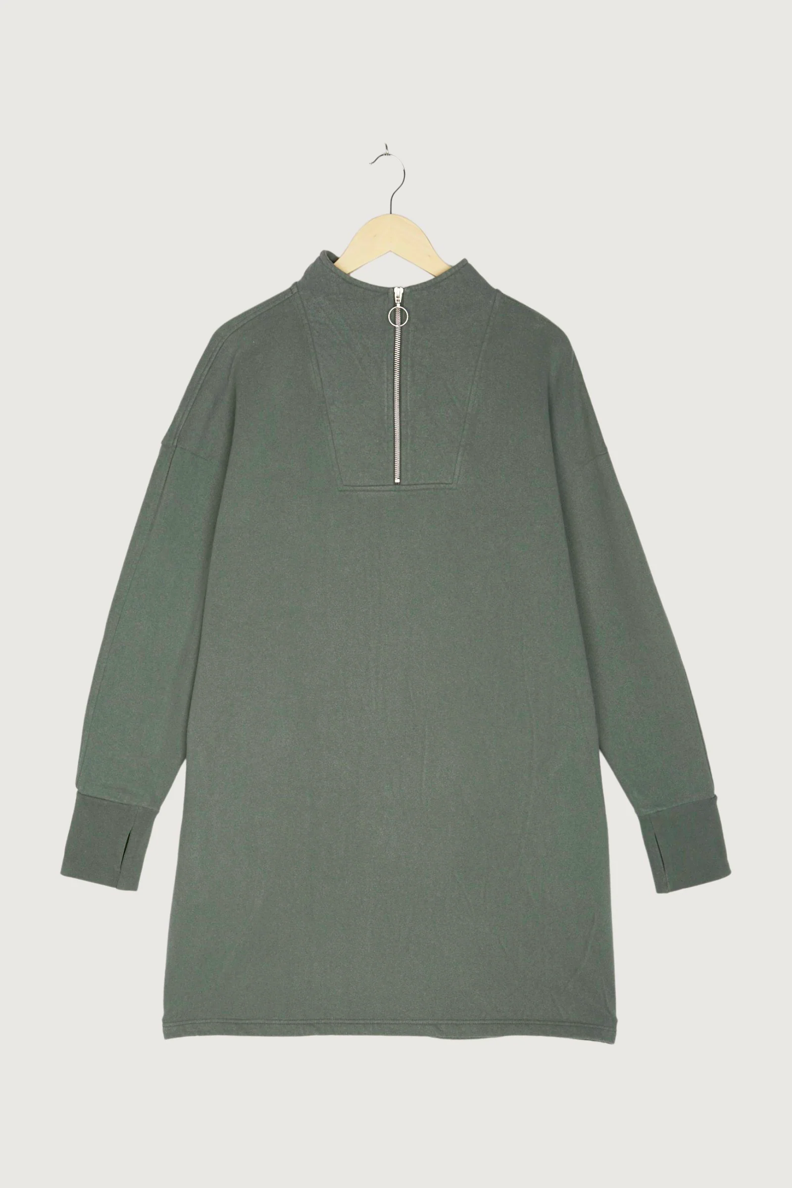 Secondhand Troyer-Sweatkleid aus reiner Bio-Baumwolle - Image 4