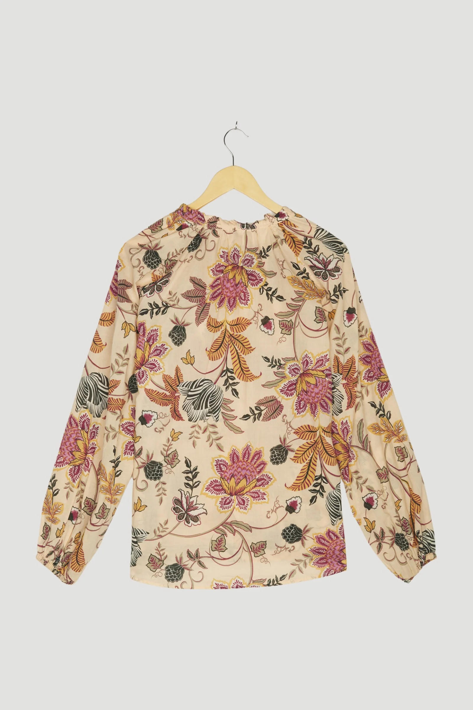 Secondhand Tunika-Bluse aus reiner Bio-Baumwolle - Image 5