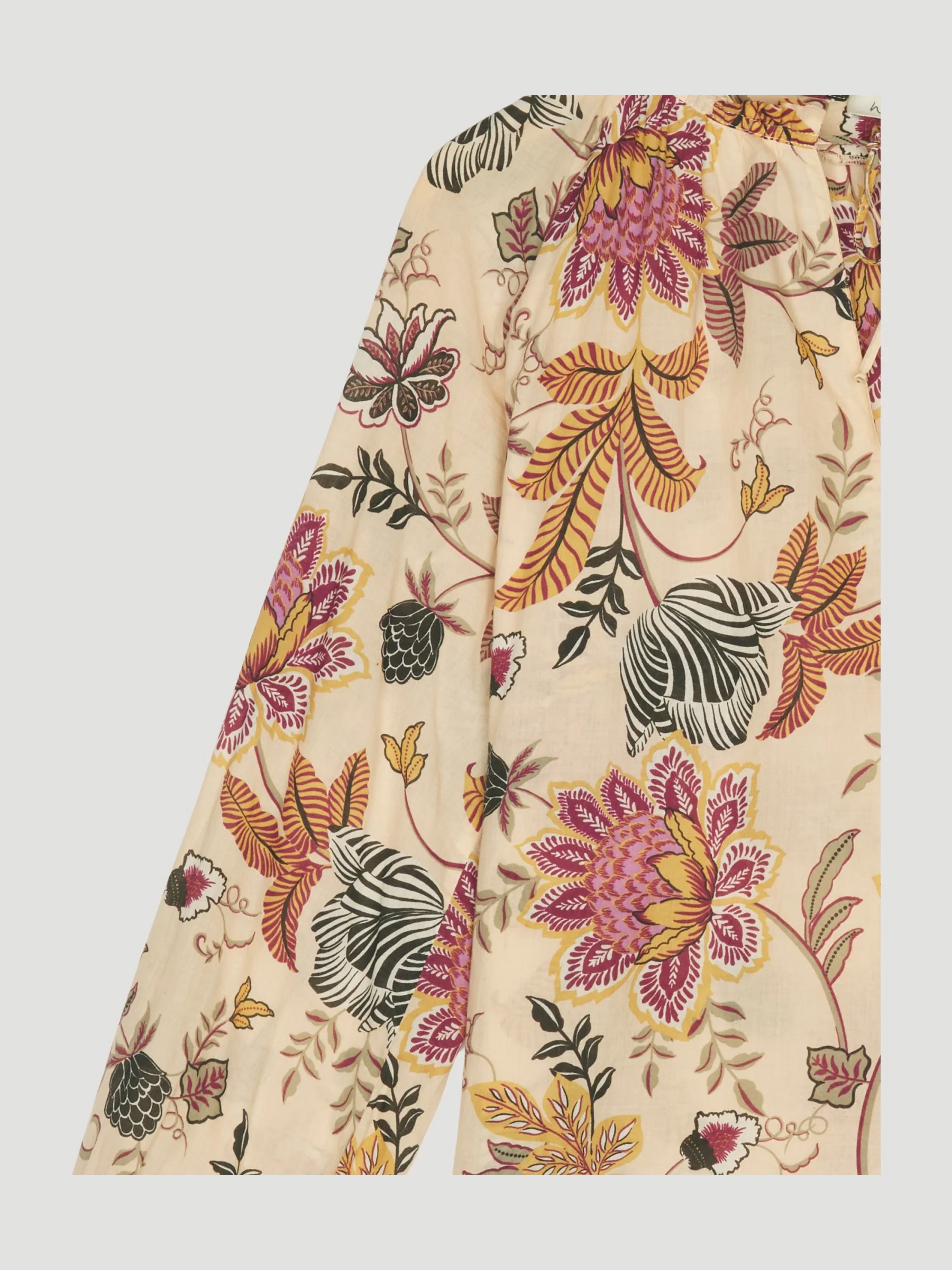 Secondhand Tunika-Bluse aus reiner Bio-Baumwolle - Image 6