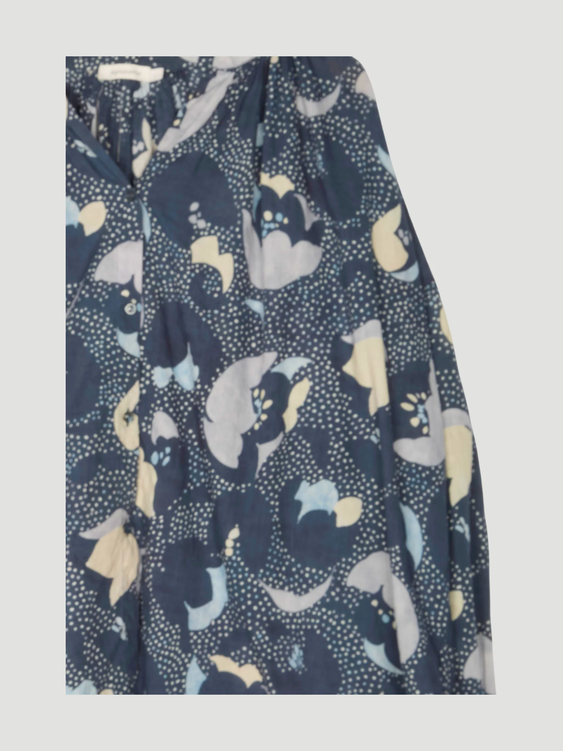 Secondhand Tunika-Bluse aus reiner Bio-Baumwolle - Image 3