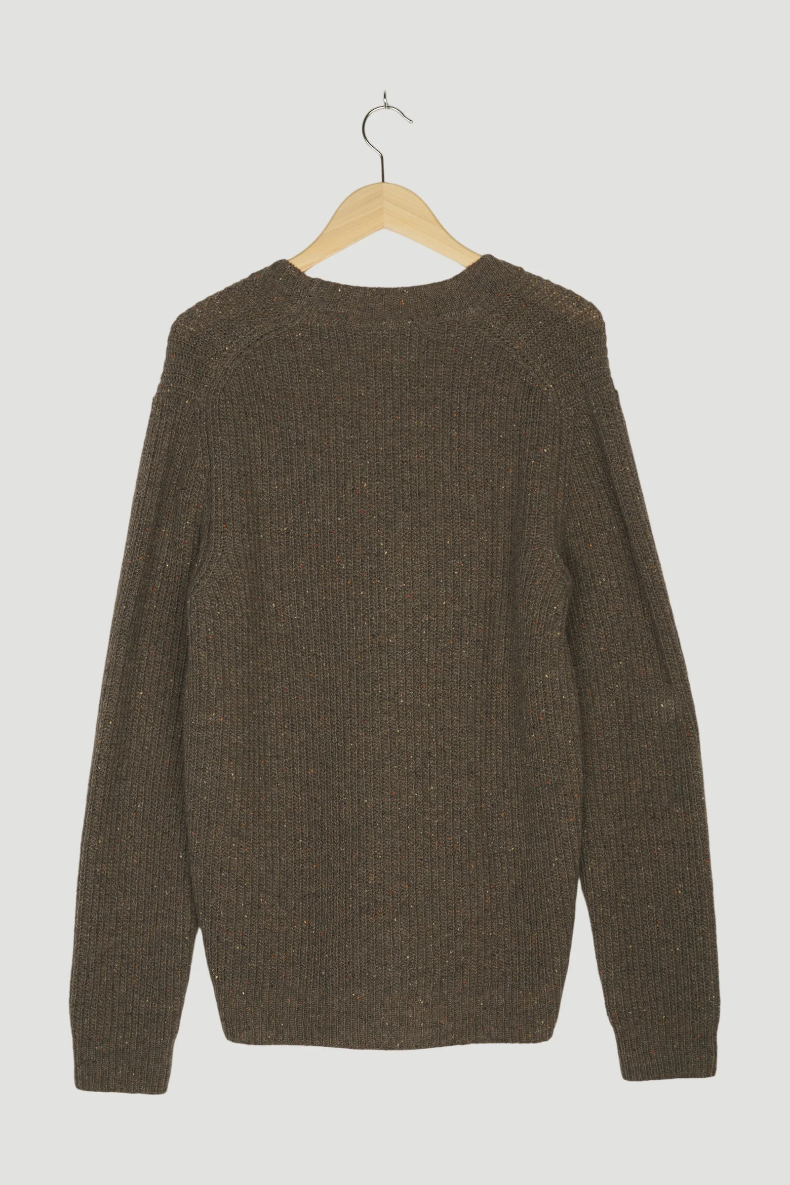 Secondhand Tweed Cardigan aus reiner Bio-Merinowolle - Image 2