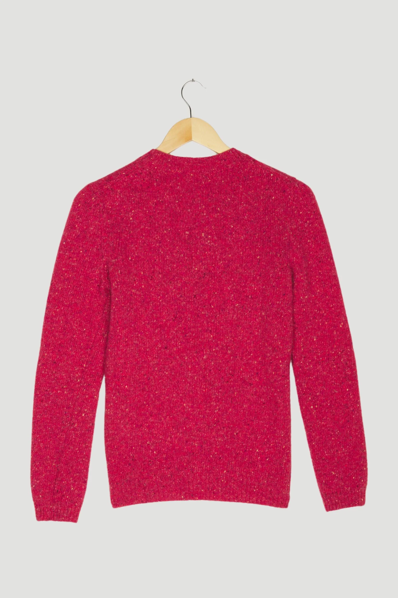 Secondhand Tweed-Pullover aus reiner Schurwolle - Image 5