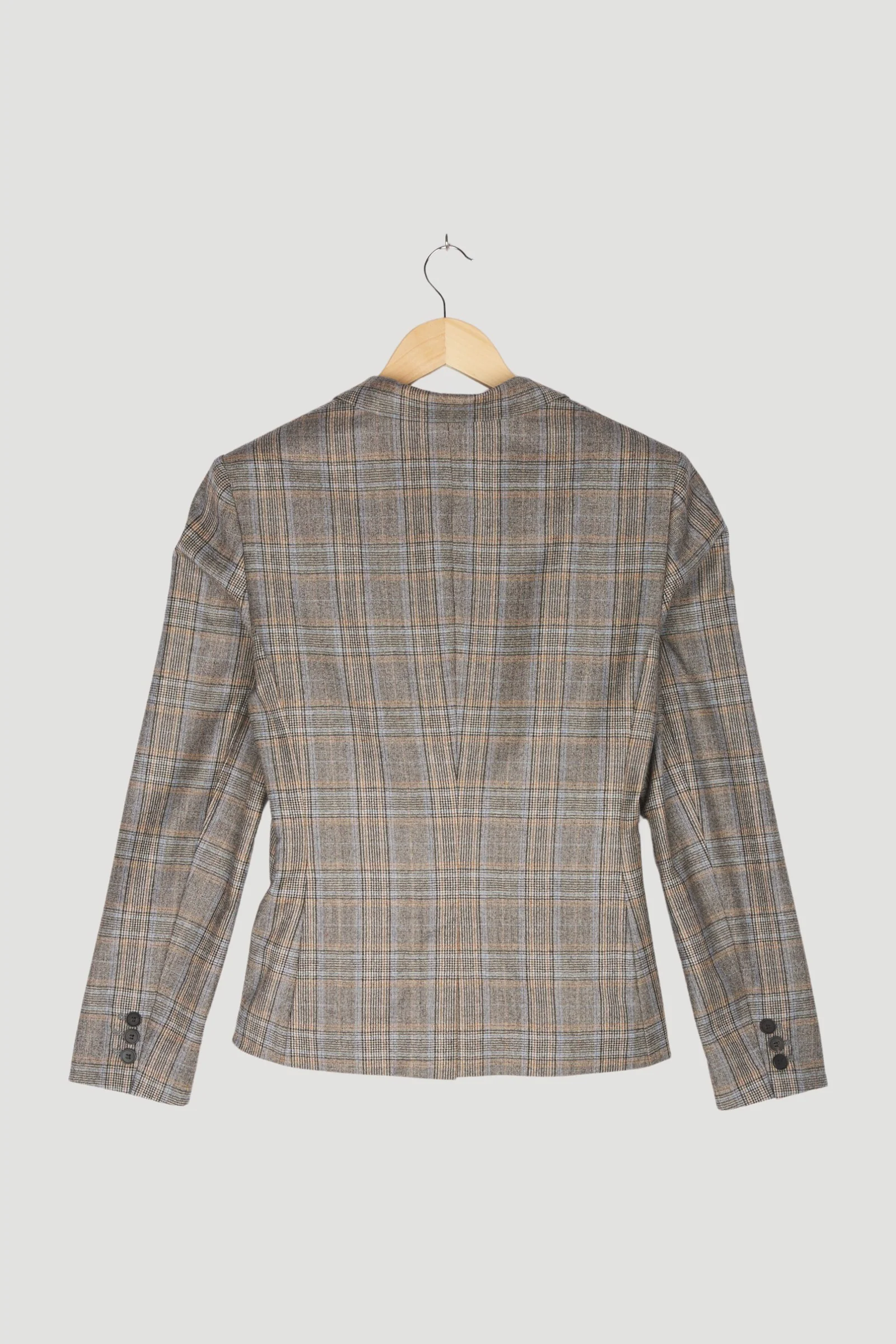 Secondhand Tweedblazer aus reiner Schurwolle - Image 5