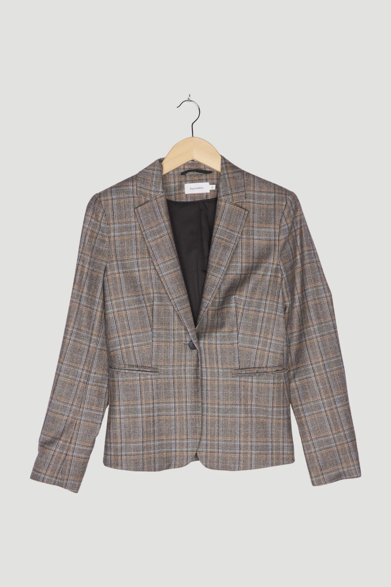 Secondhand Tweedblazer aus reiner Schurwolle - Image 7